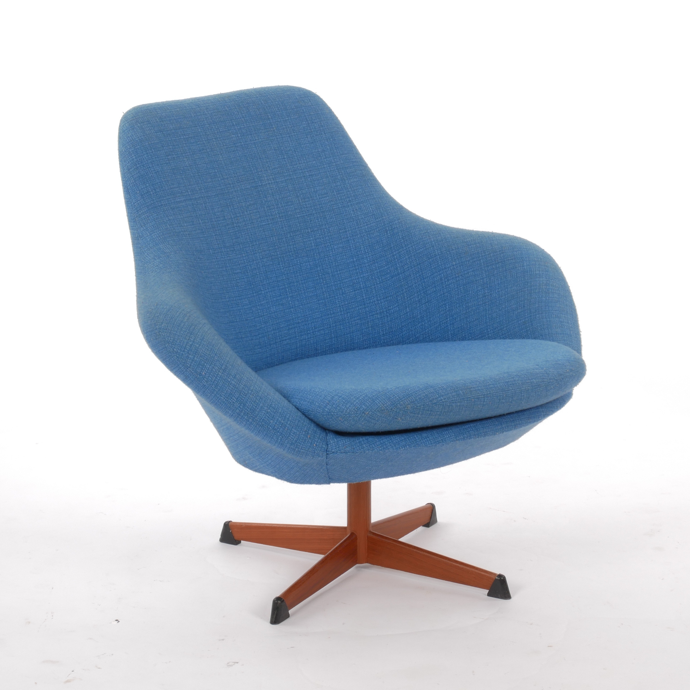 SNURRFÅTÖLJ, Dahléns Fåtöljindustri, Dalum, 1960/70-tal.