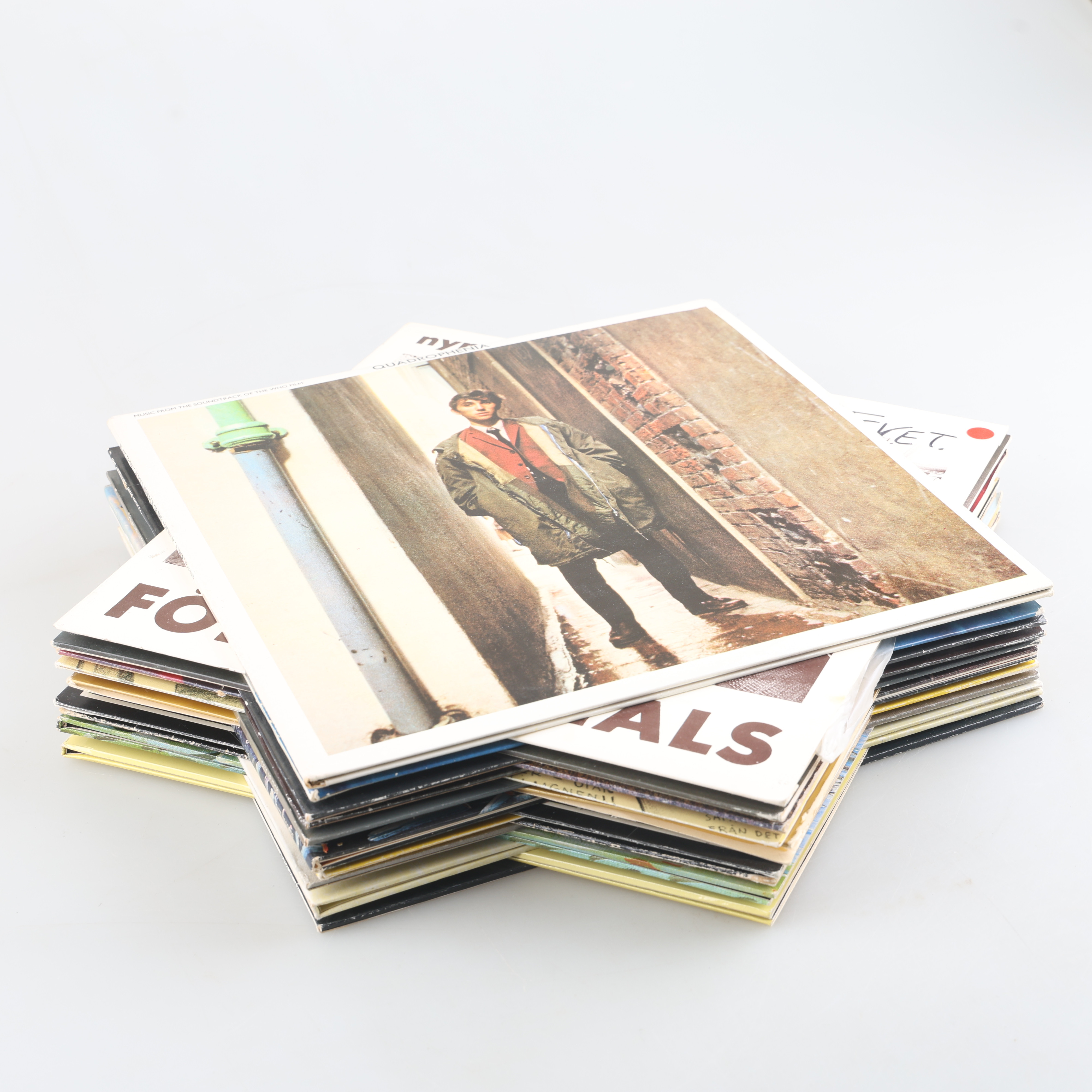 VINYLSKIVOR, 19 stycken, prog, punk, rock m.m.