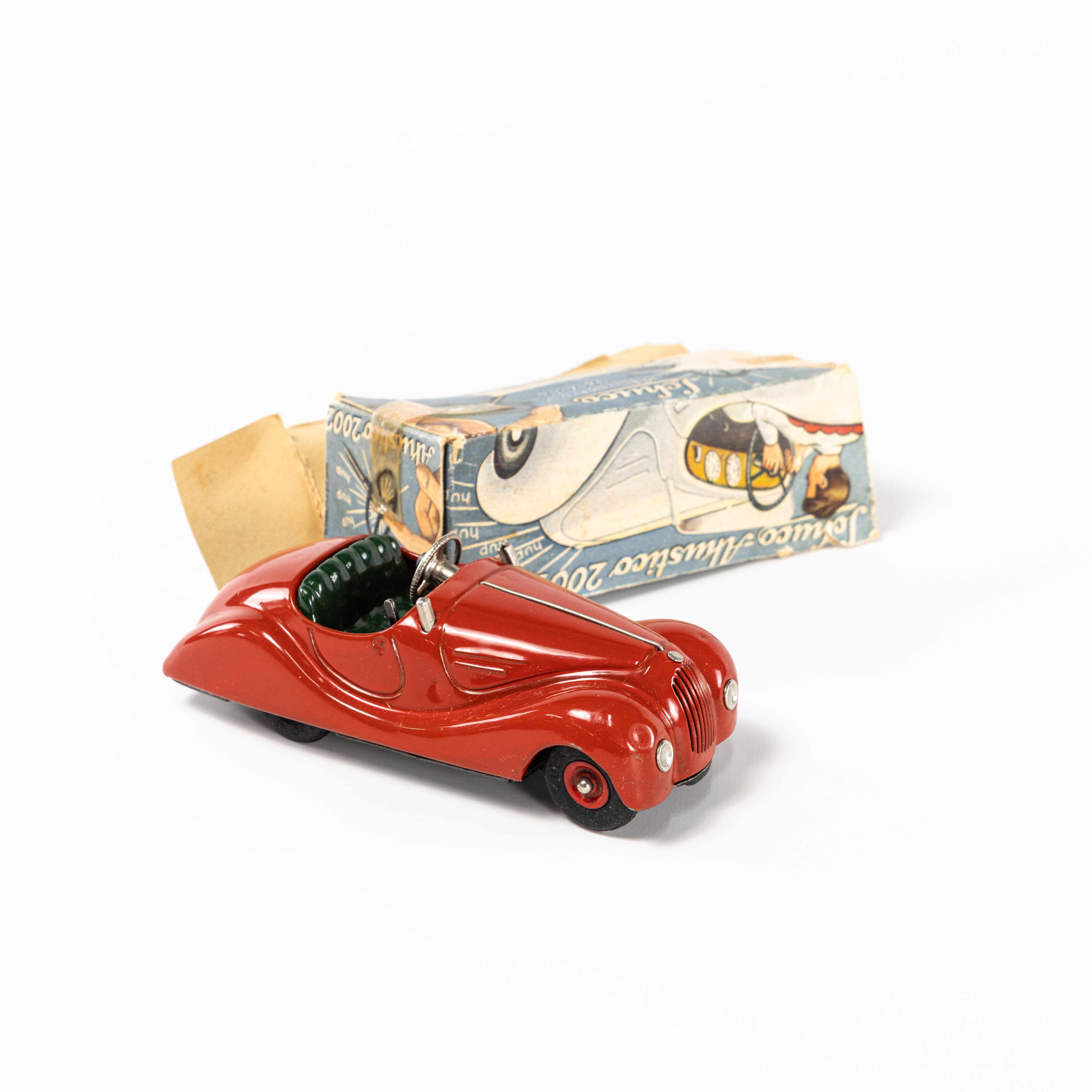 LEKSAKSBIL, Schuco, Akustico 2002, 1900-tal, Tyskland.