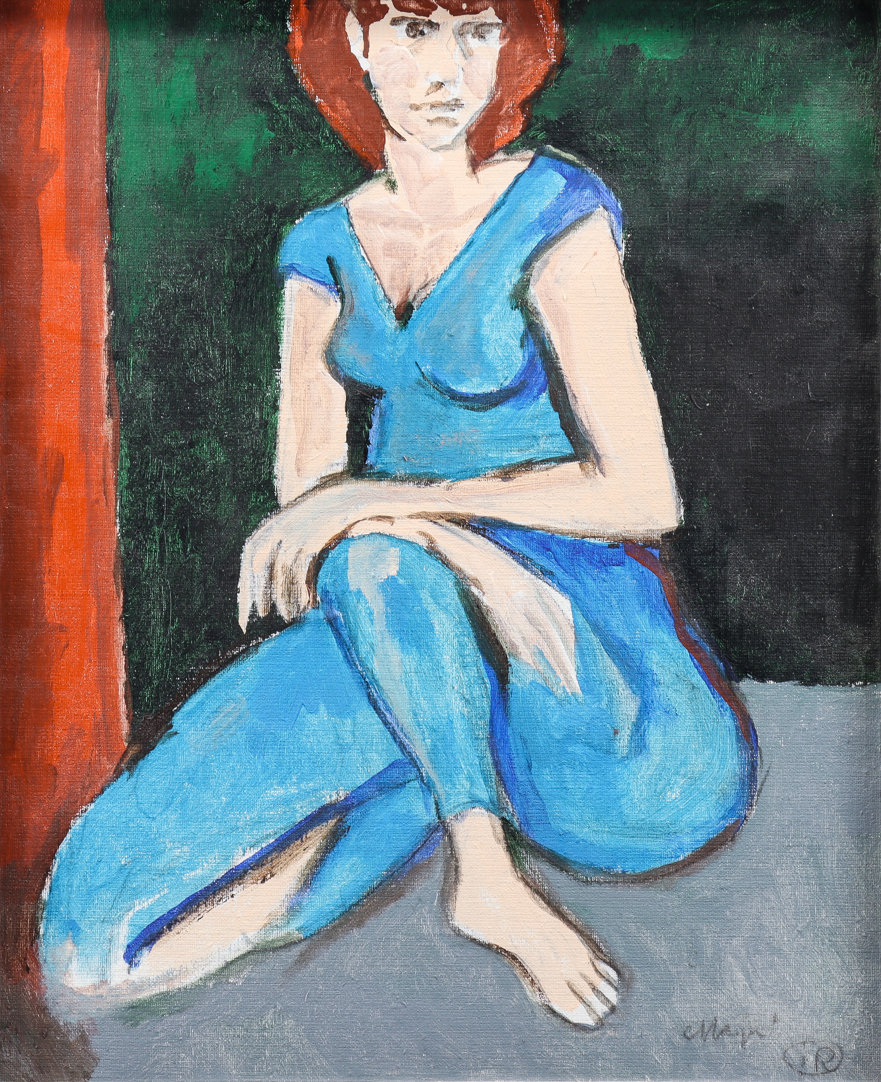 HERMAN REIJERS. Olja på duk, signerad.