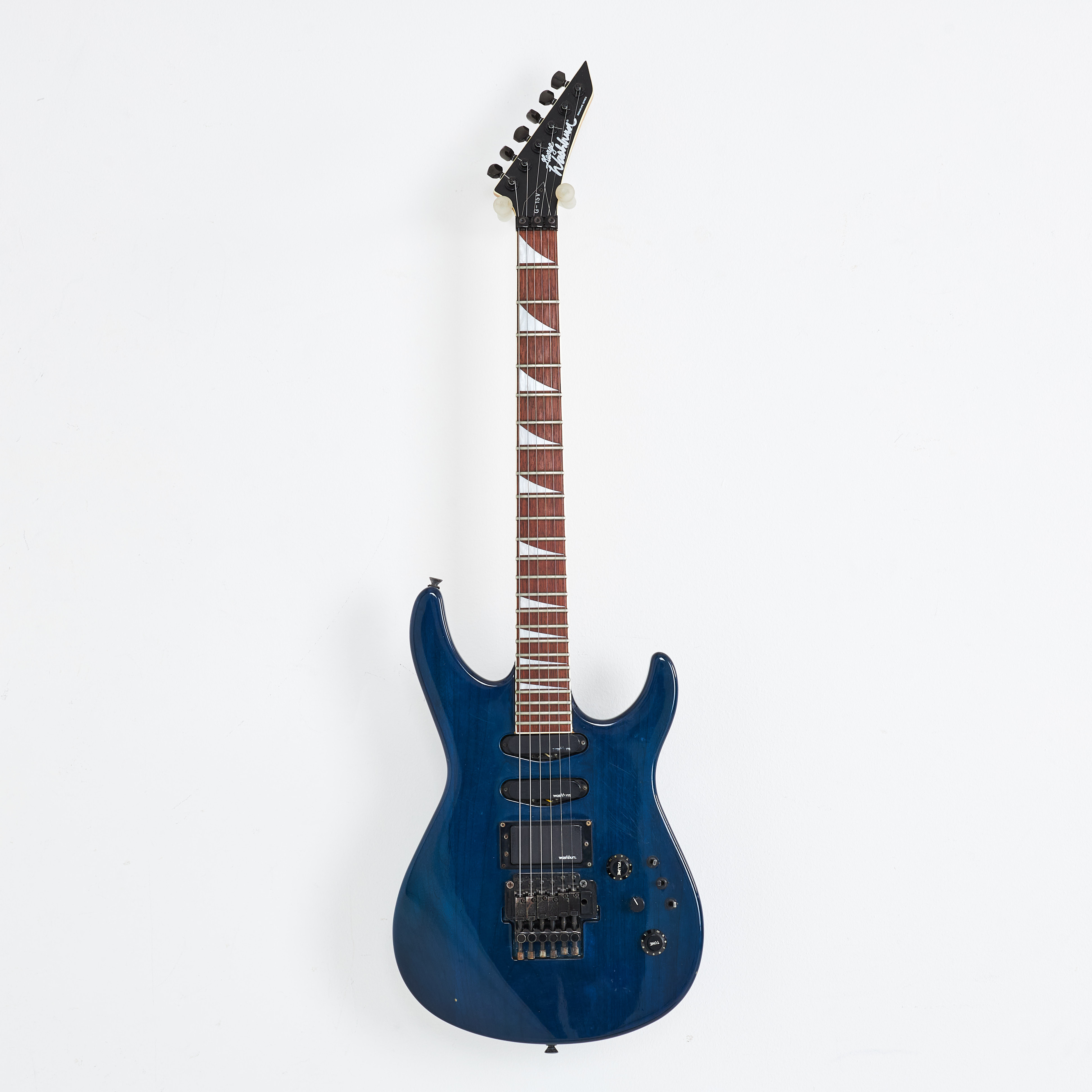 LASSE WELLANDER. Elgitarr, Washburn, G-15V, Japan, använd och ägd av artisten.