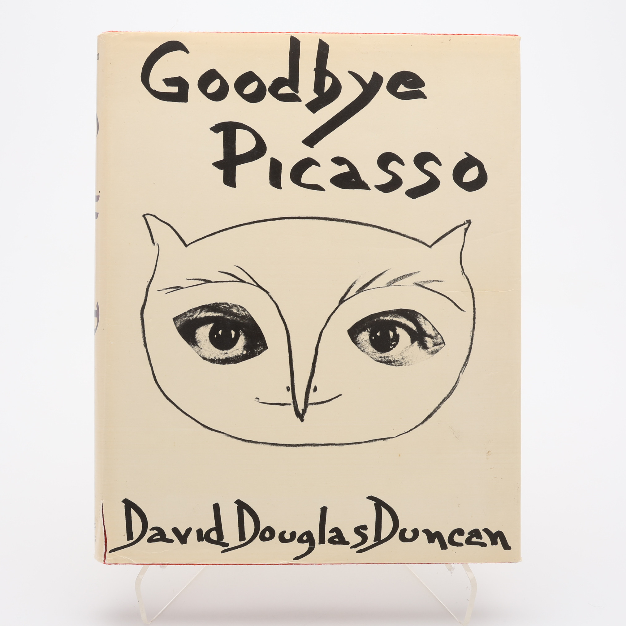 FOTO. DEN AMERIKANSKE FOTOGRAFEN DAVID DOUGLAS DUNCANS "GOODBYE PICASSO" I FÖRSTA UPPLAGAN, 1974.