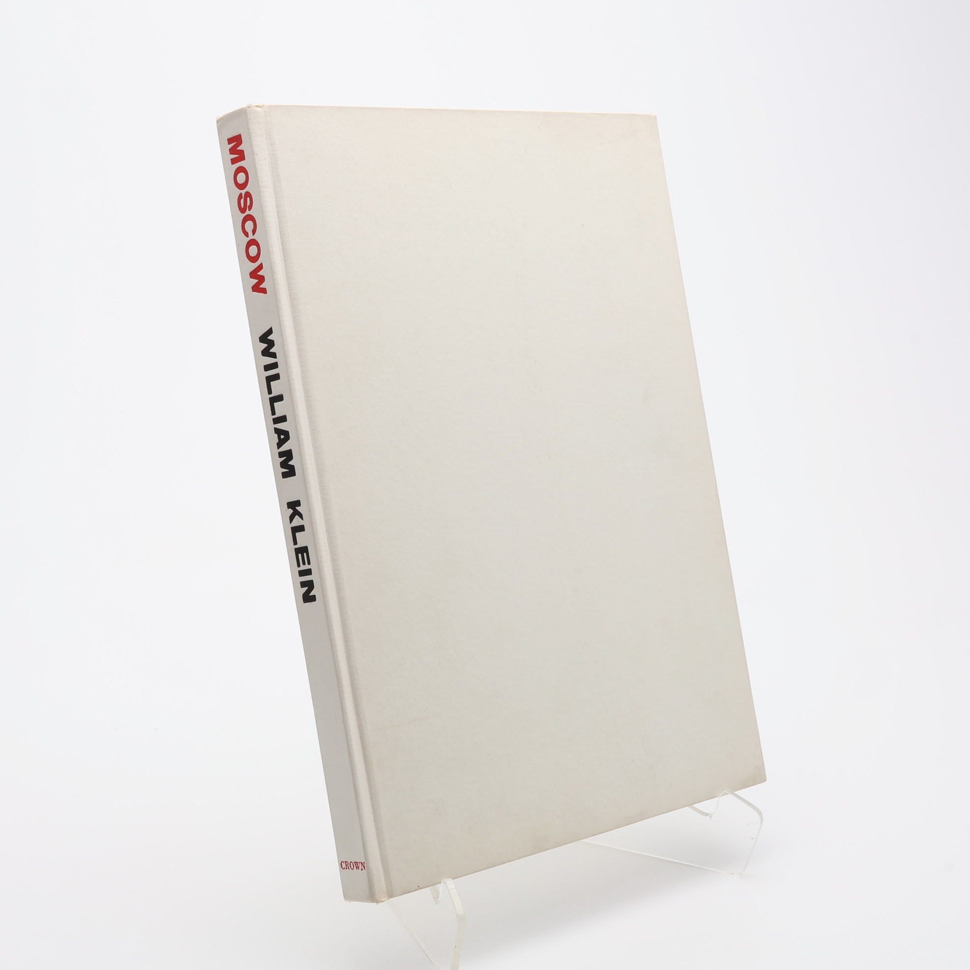 FOTO. DEN AMERIKANSK-FRANSKE FOTOGRAFEN WILLIAM KLEINS "MOSCOW" I FÖRSTA UPPLAGAN, 1964.