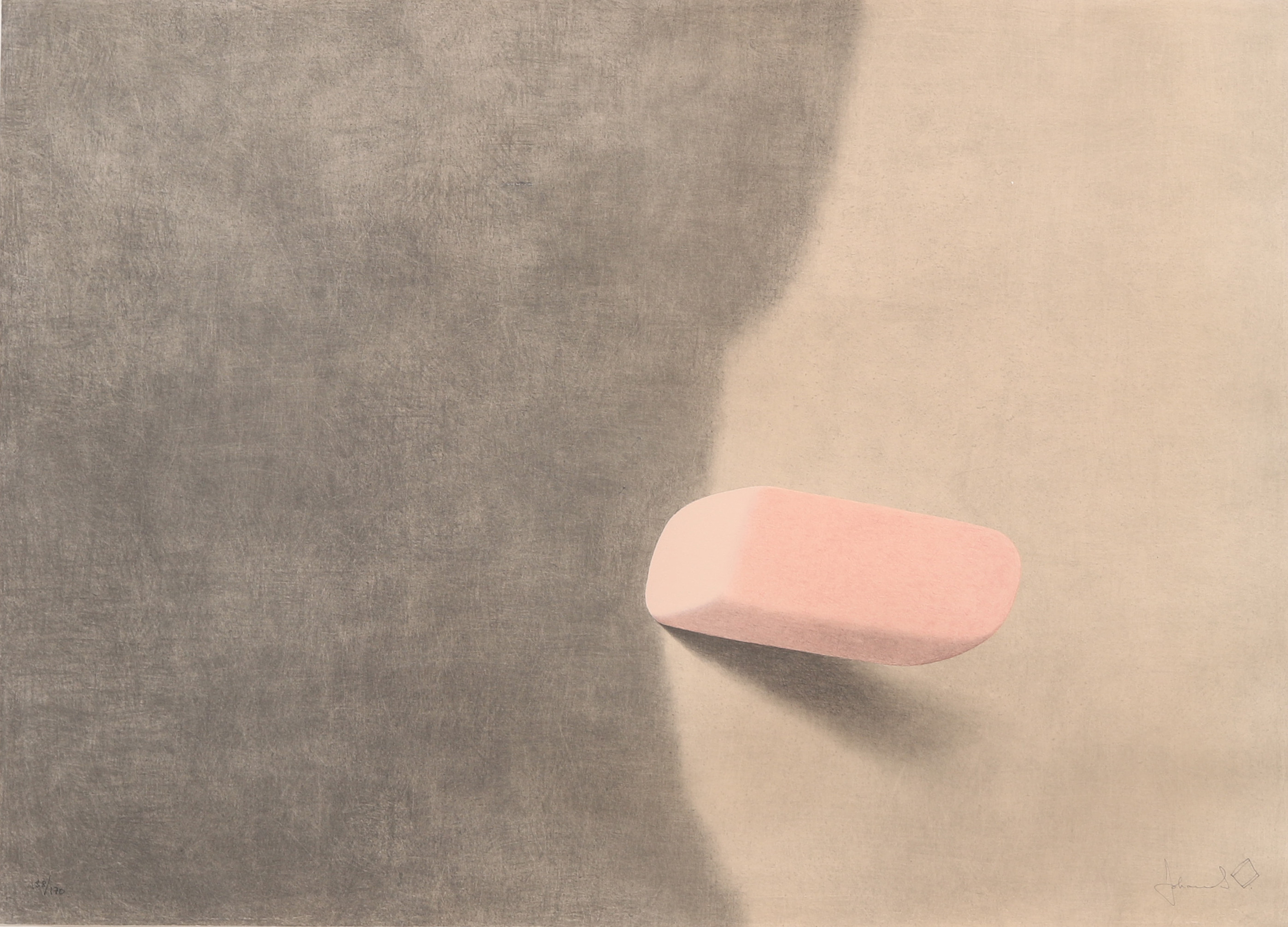 JOHANNES OLSSON. Färglitografi, numrerad 38/170 samt signerad.