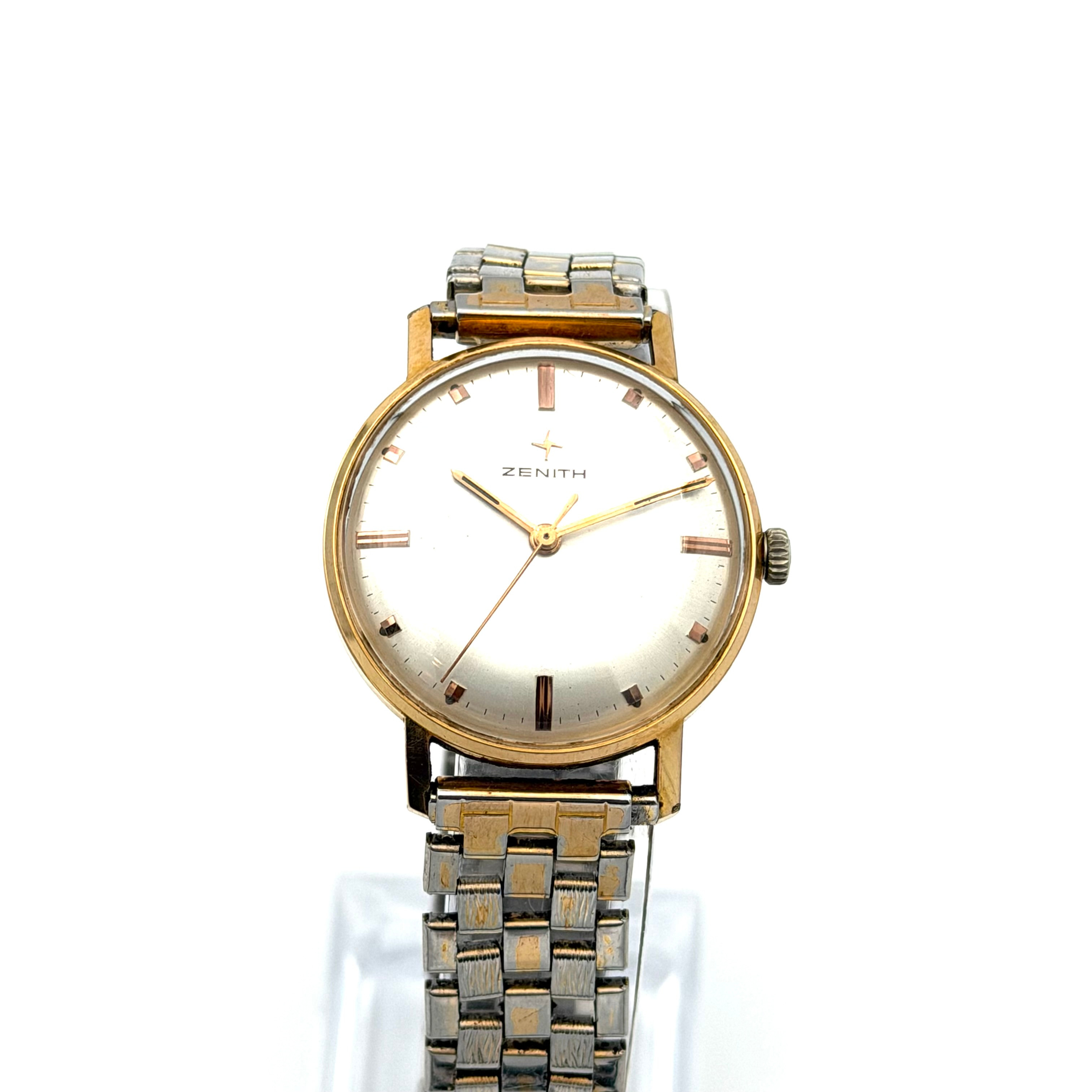 ZENITH, armbandsur, 1950/60-tal, manuell, gulddouble´.