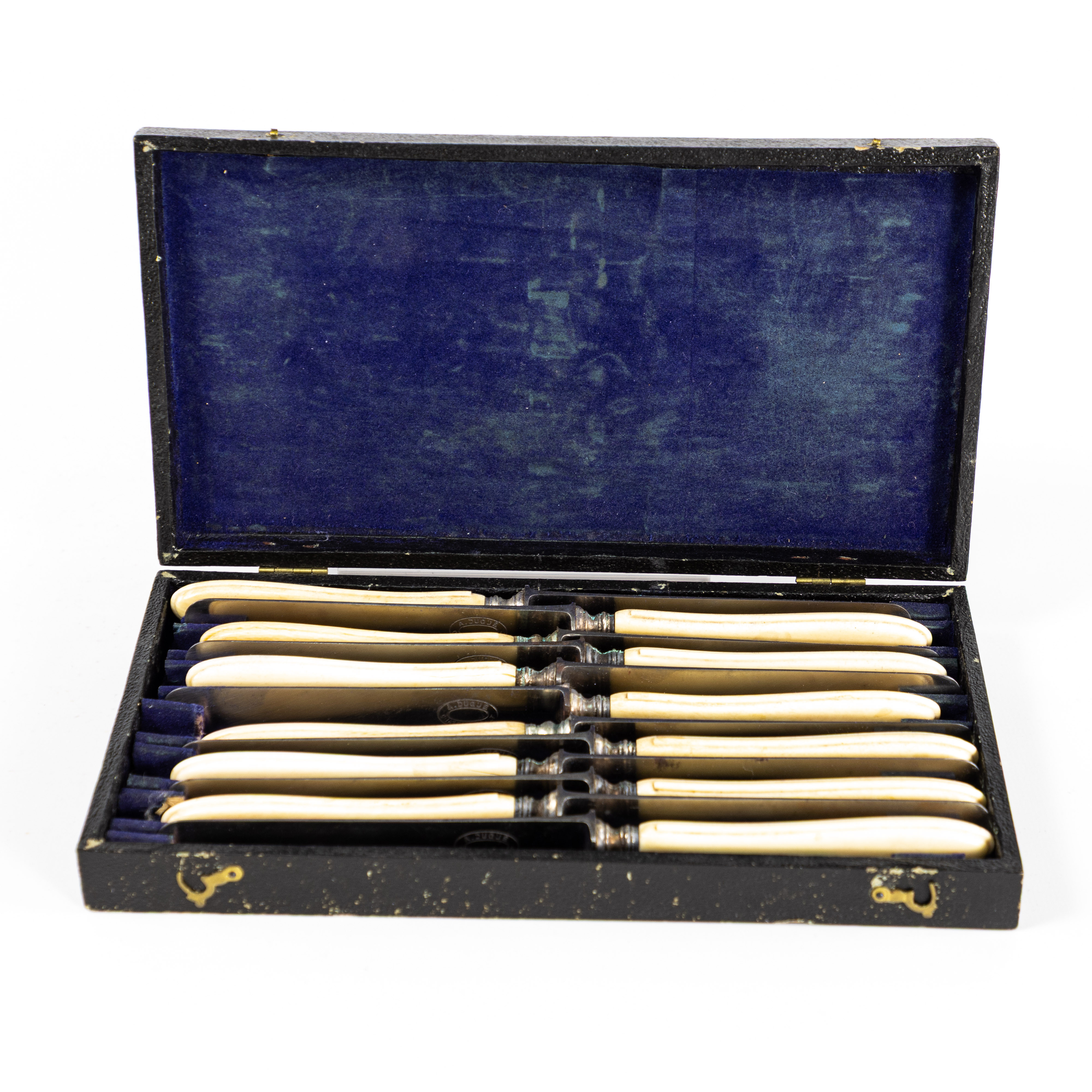 FRUKTKNIVAR, 1800-tal, A. Duqué, Frankrike.