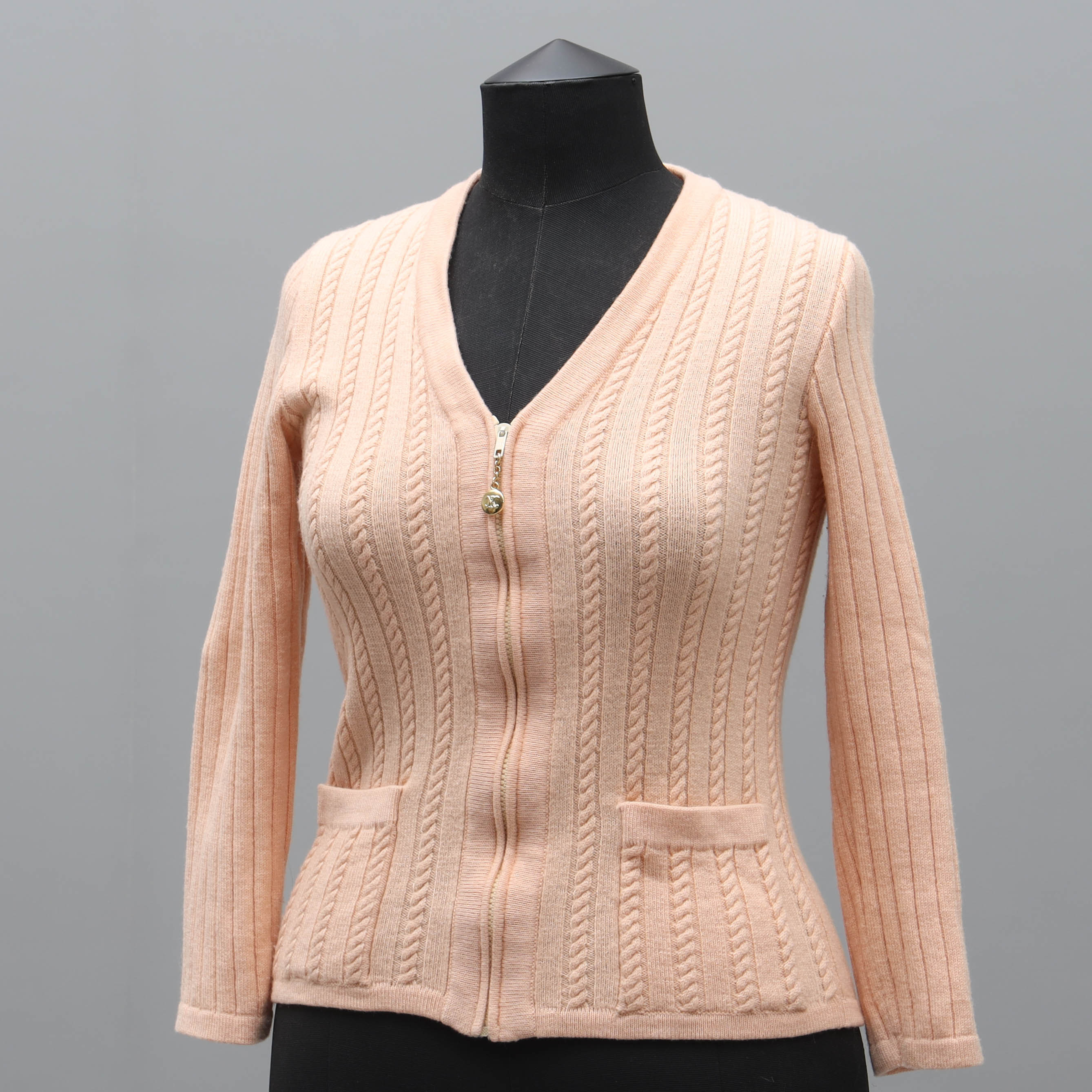 CÉLINE, kofta, dam, 100% ull, 1900-tal.