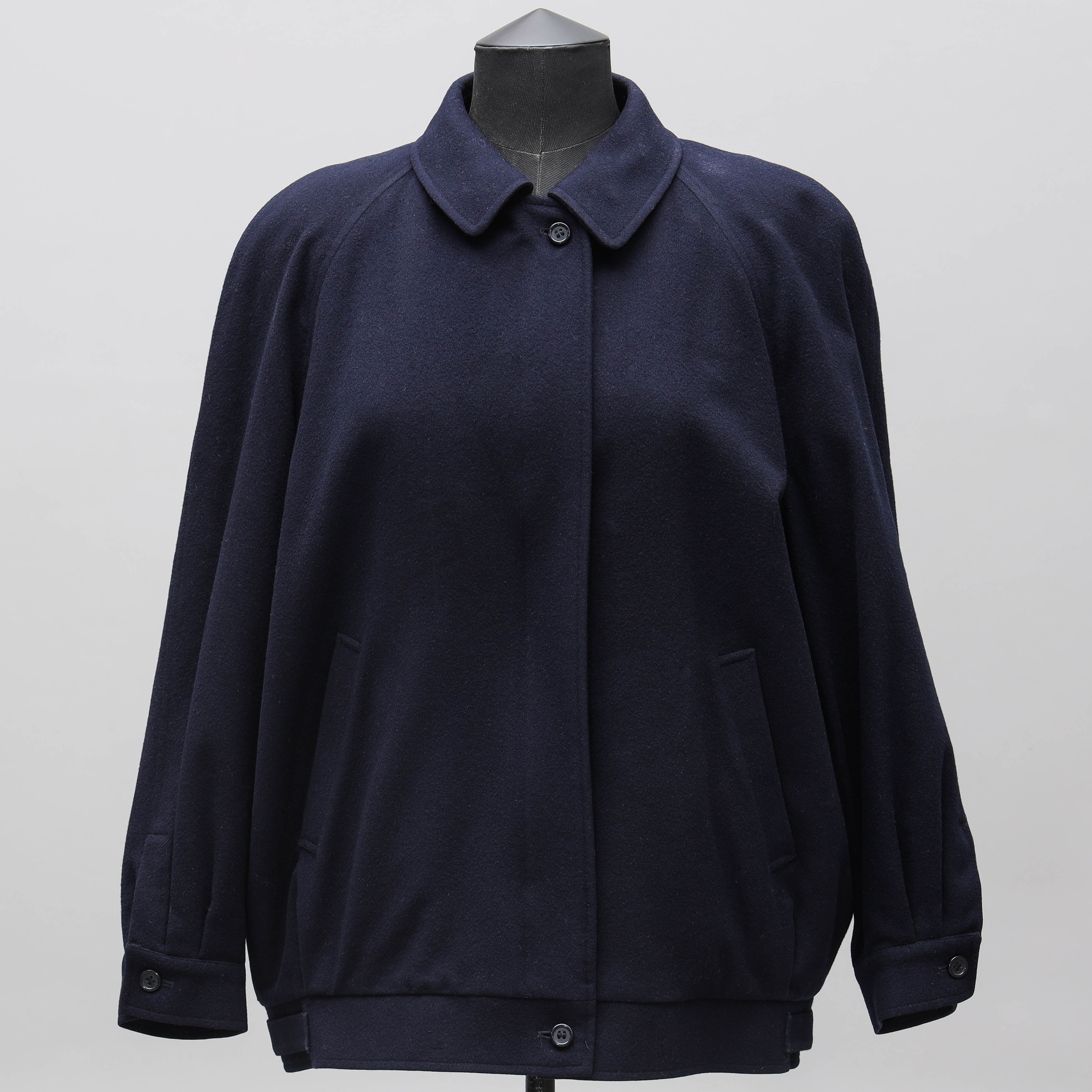 BURBERRY'S, Jacka dam, ull samt alpacka, 80-tal, uppskattad storlek 38/40.