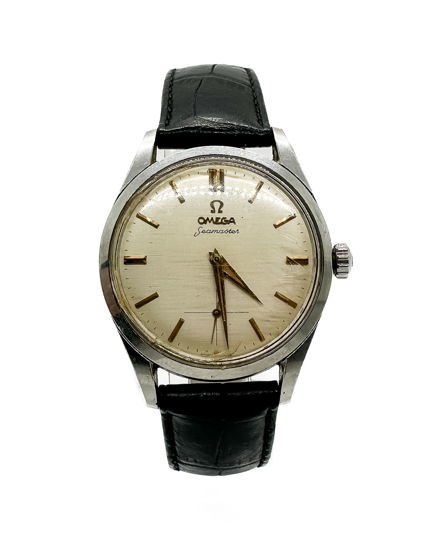 ARMBANDSUR, Omega Seamaster, Manuell, 1950-tal.