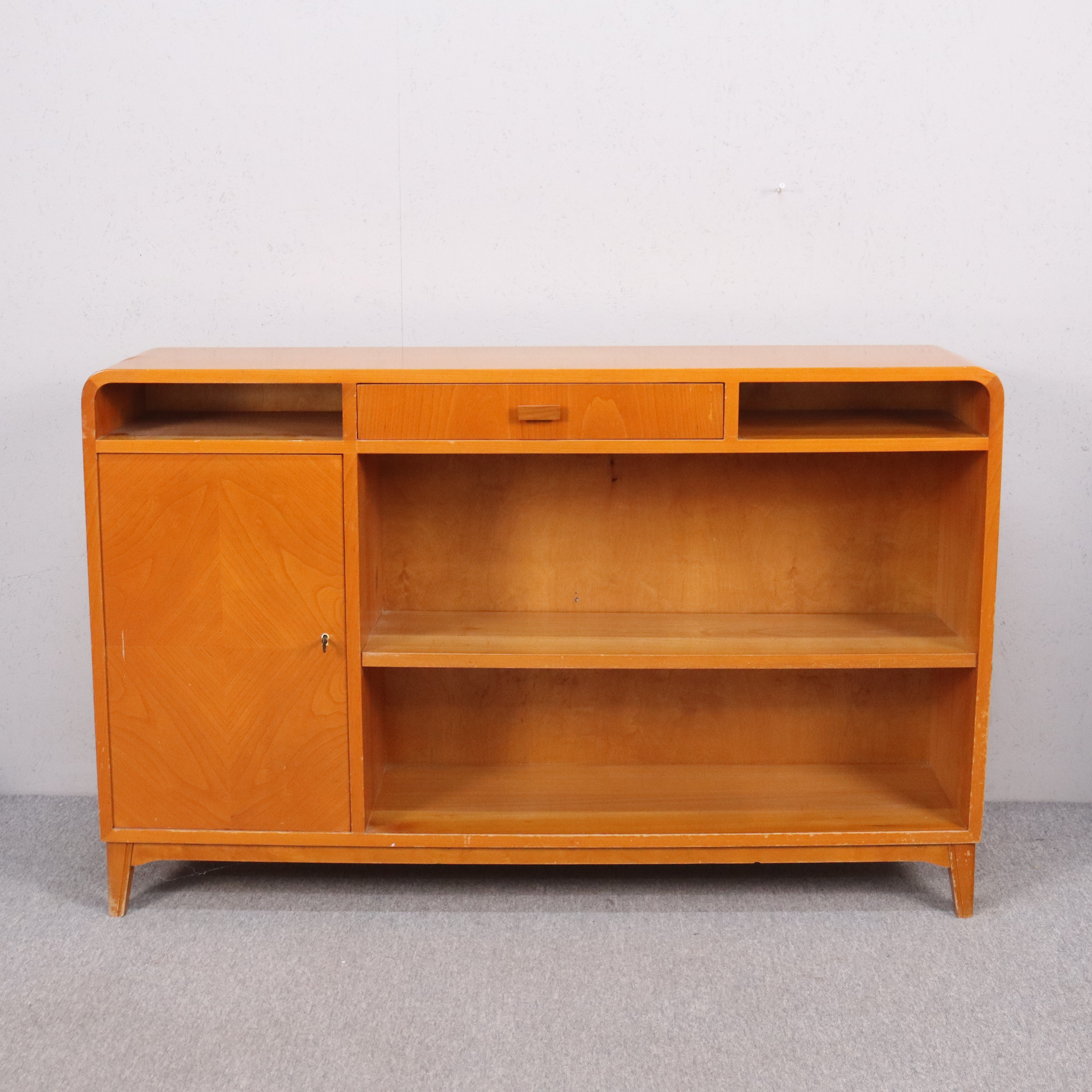 BOKHYLLA, AB Bräntorps Industrier, Nybro, Svensk Möbelindustri, Swedish Modern, 1940-tal.