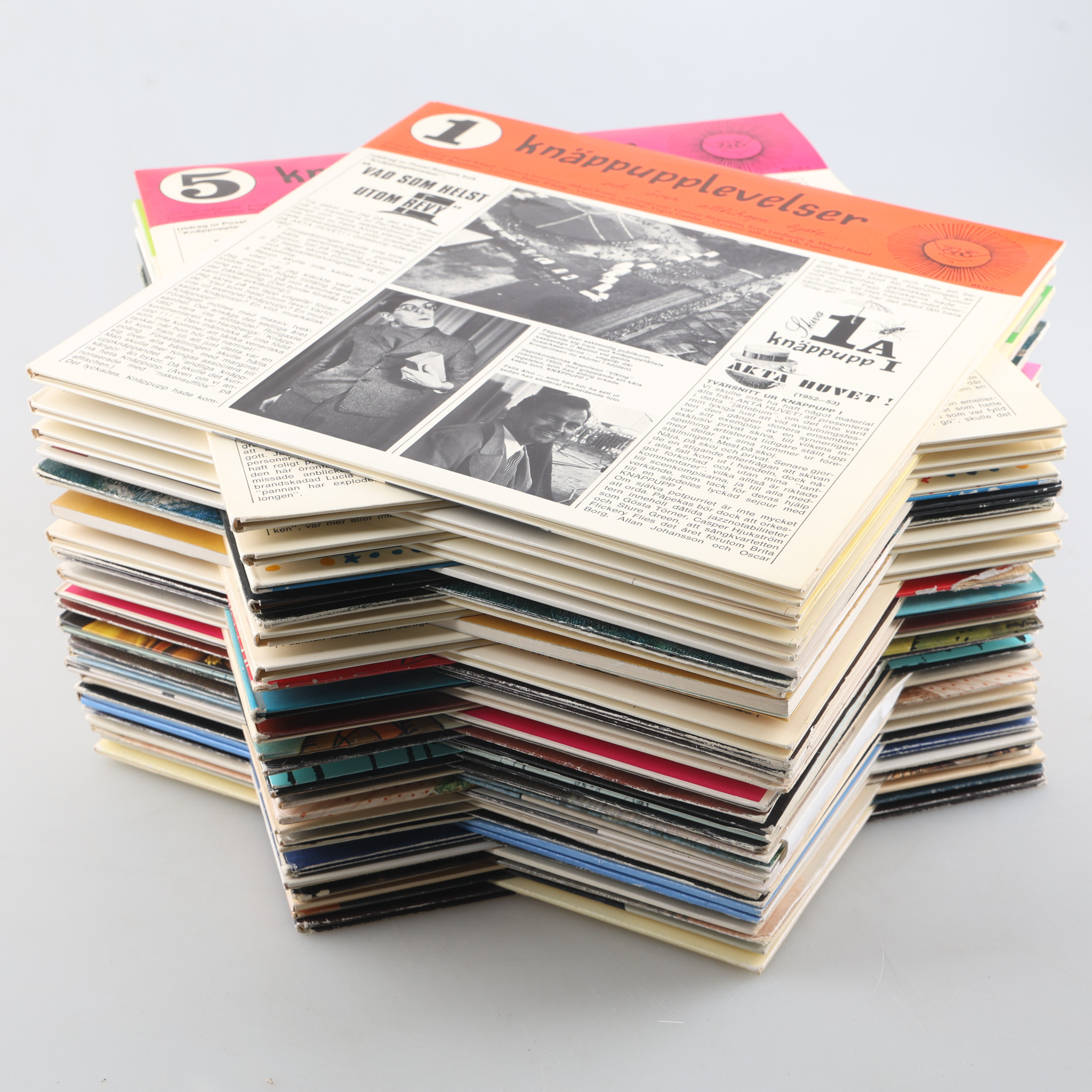 VINYLSKIVOR, 49 stycken, svenskt, teater, revy, visor m.m.