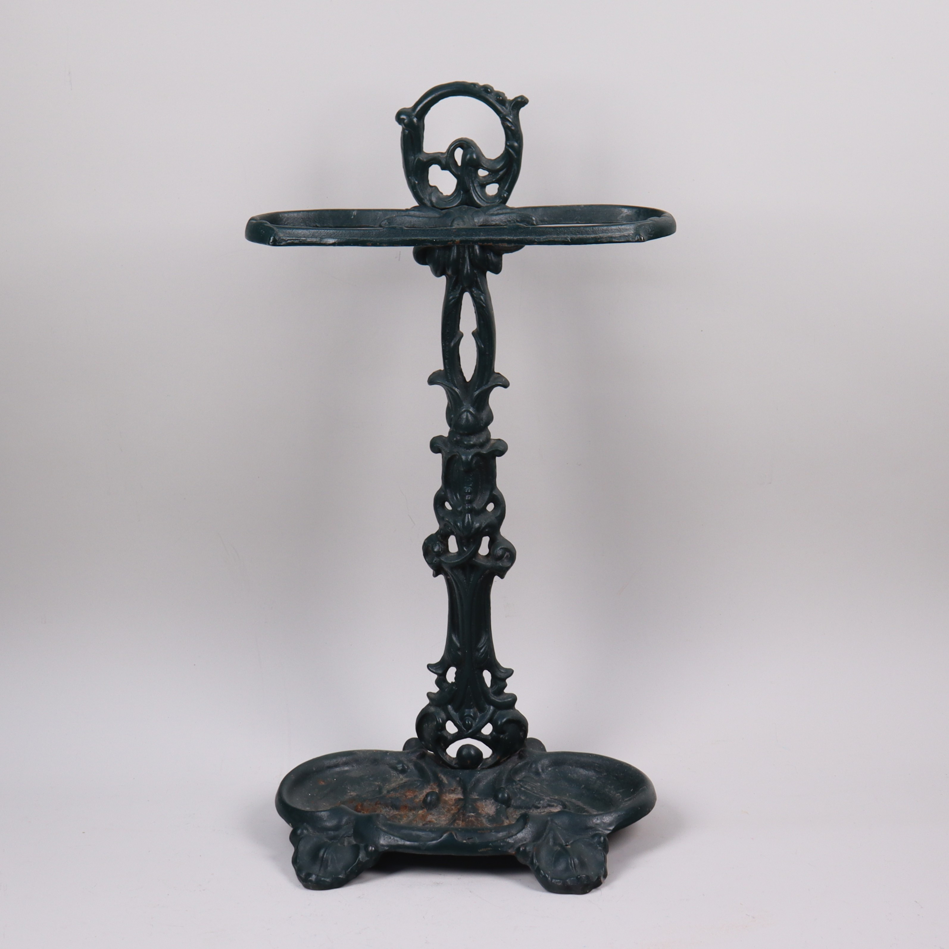 PARAPLYSTÄLL, bemålat gjutjärn, 1900-tal.