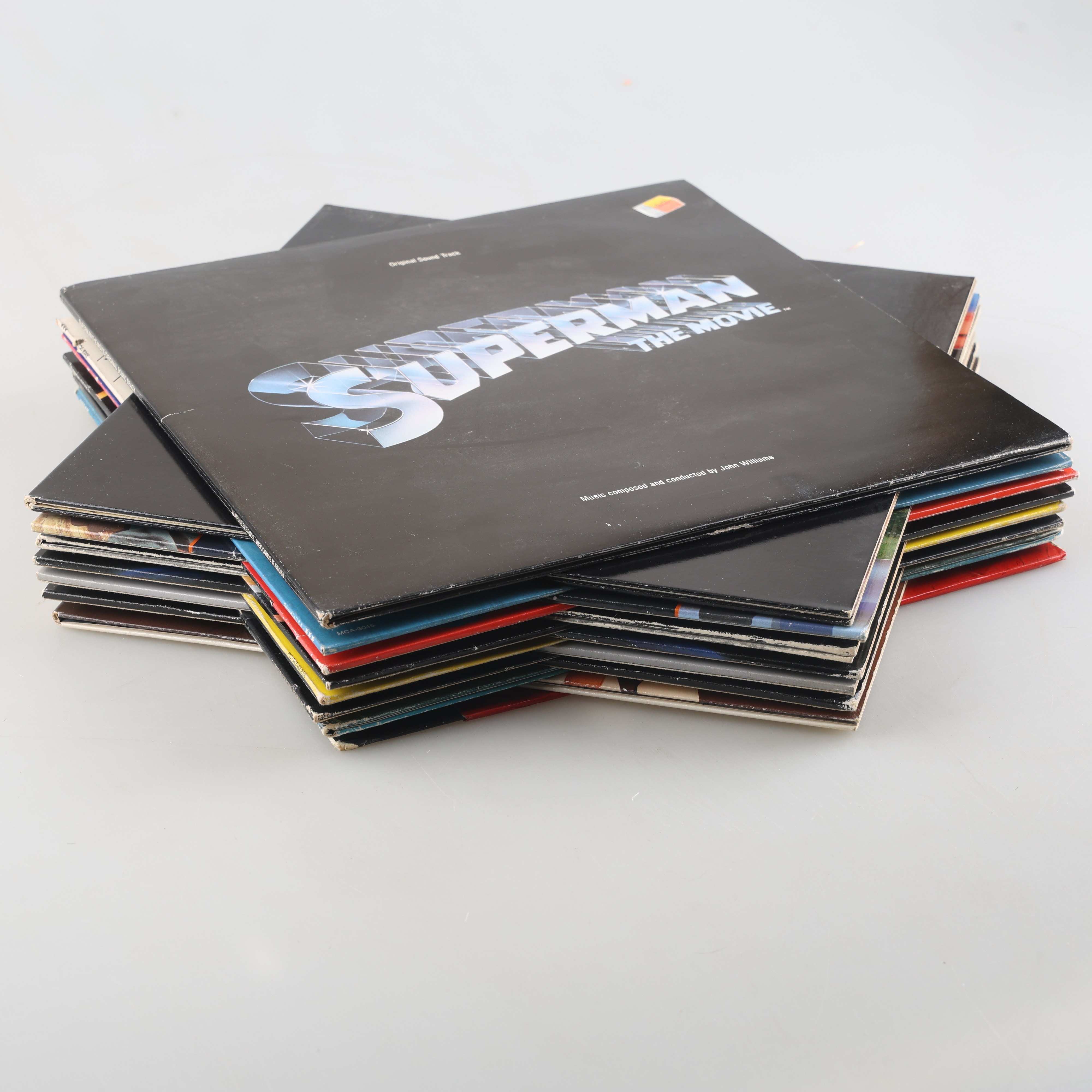 VINYLSKIVOR, 15 stycken, soundtracks, filmmusik.