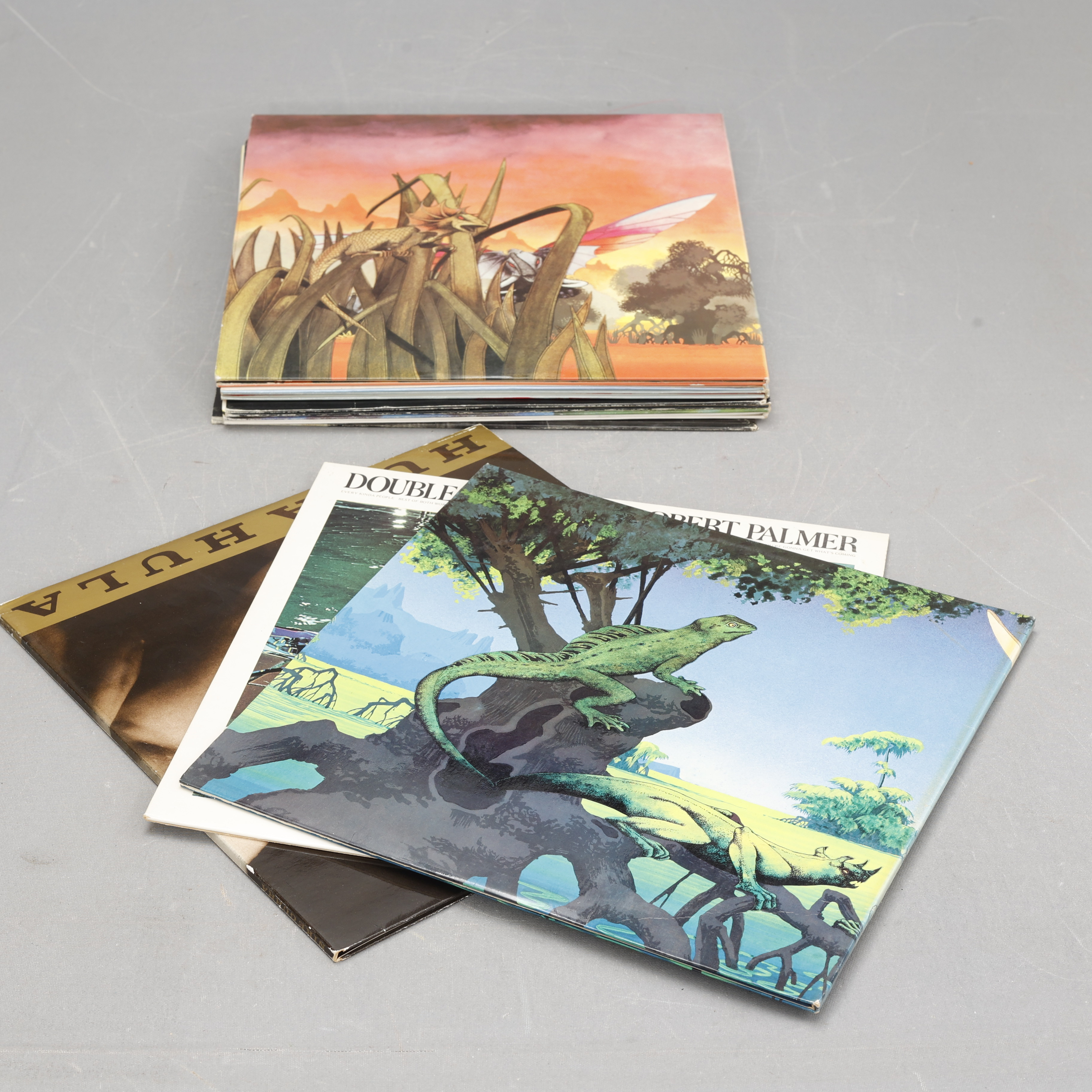 VINYLSKIVOR, 12 stycken, blandade artister.