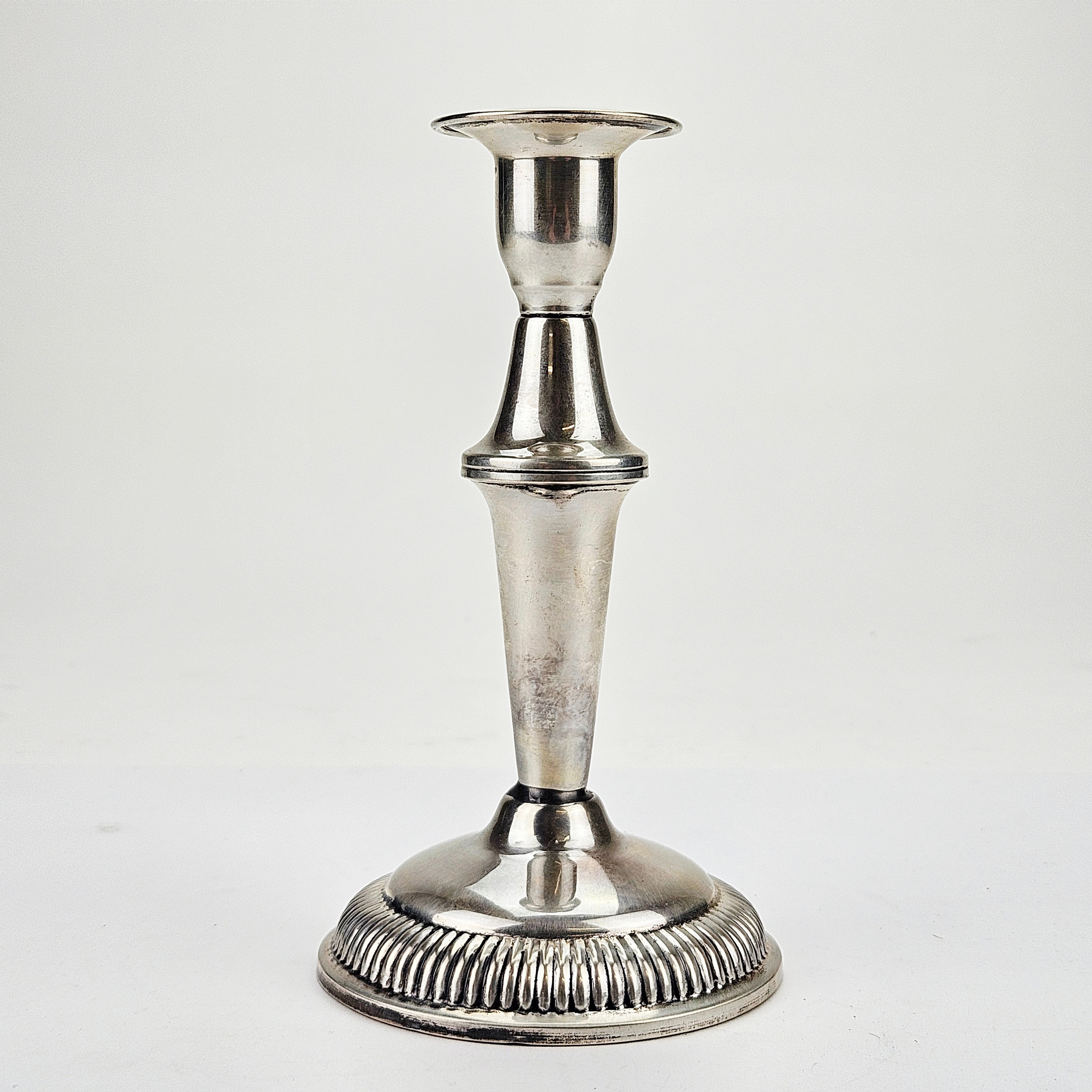 LJUSSTAKE, silver, 1900-tal.