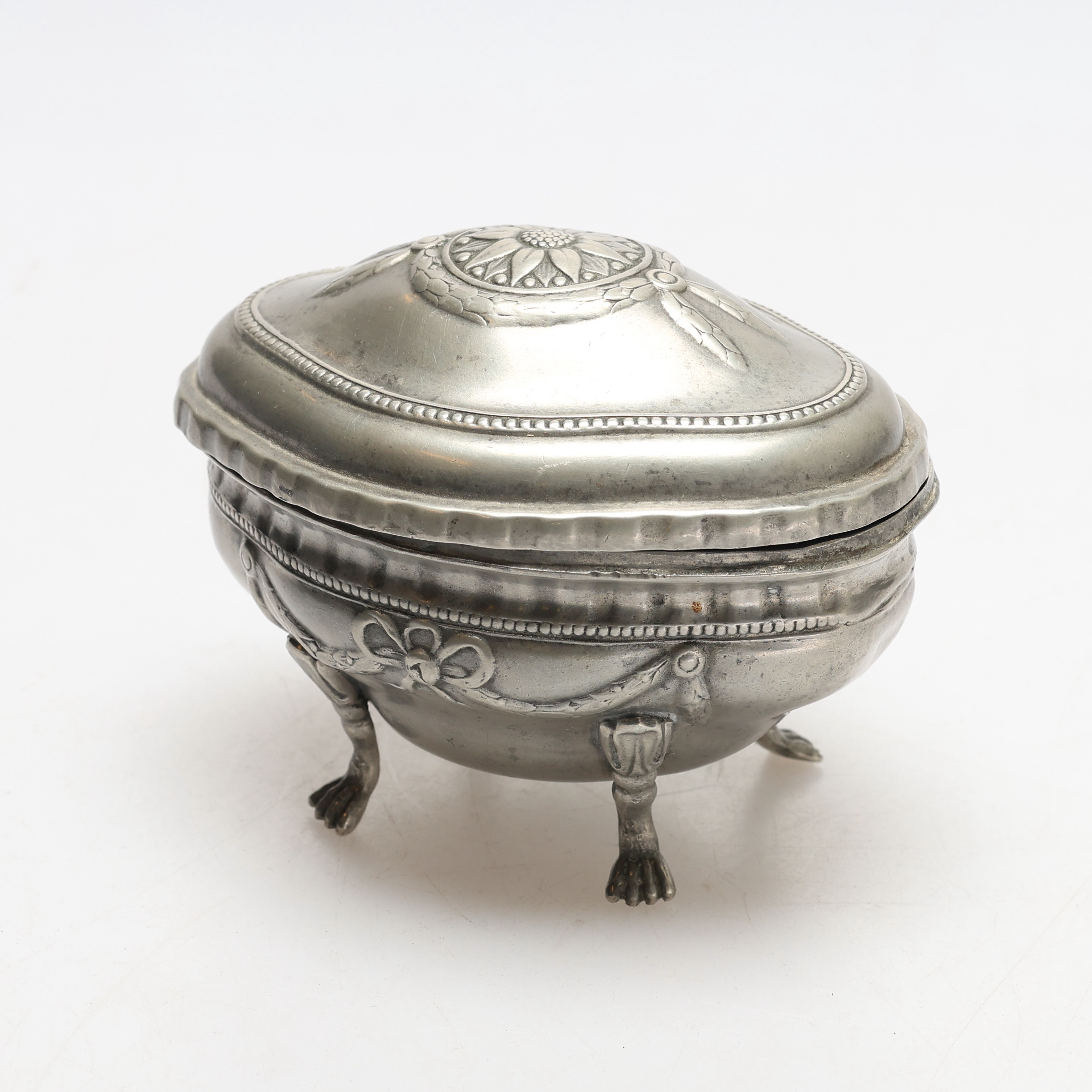 SOCKERSKRIN, Tenn 1700-tal , barockstil, Visby, Melchilor Leffler.