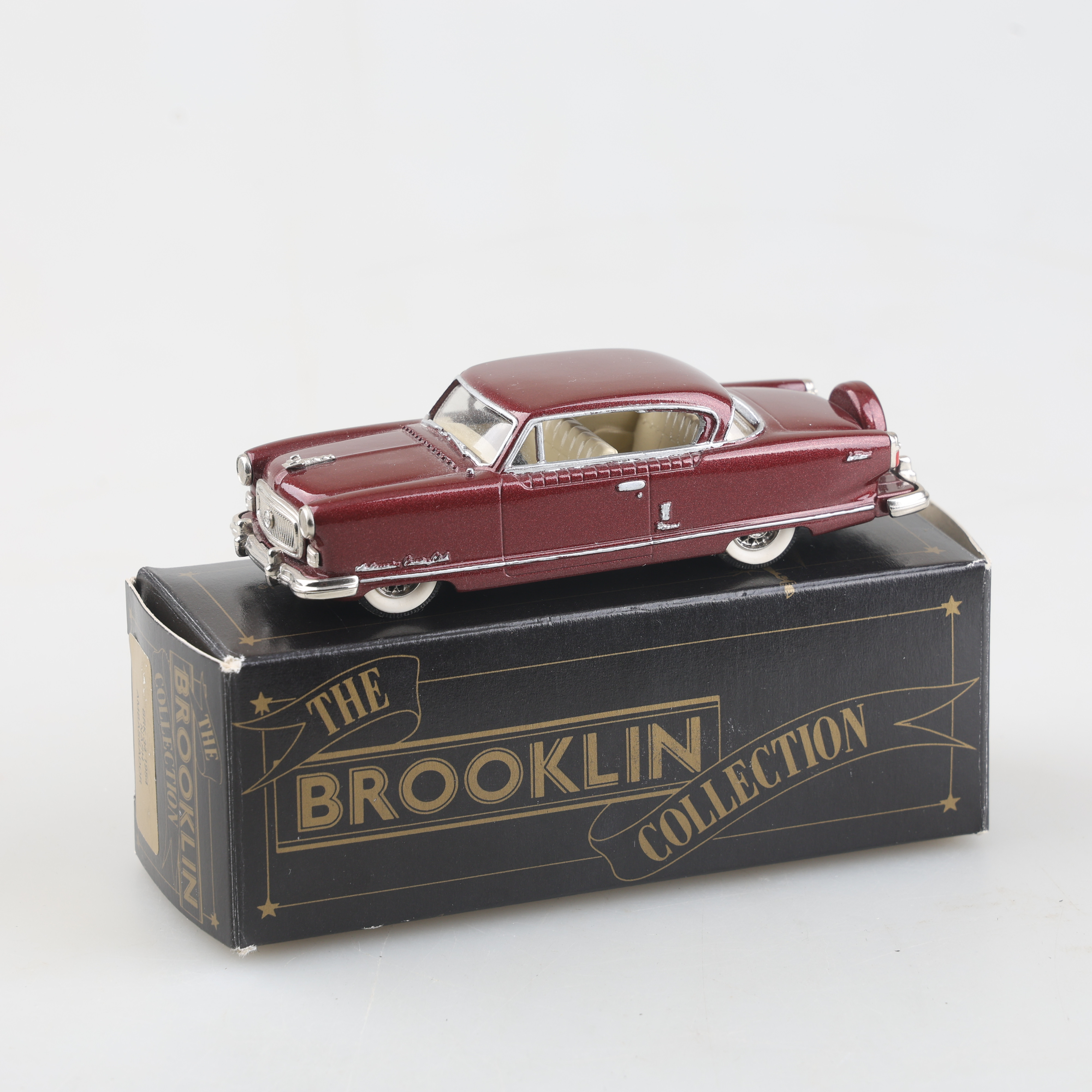 MODELLBIL, Brooklin Models 1:43 brk.34 1954 Nash ambassador, The Brooklin Collection.