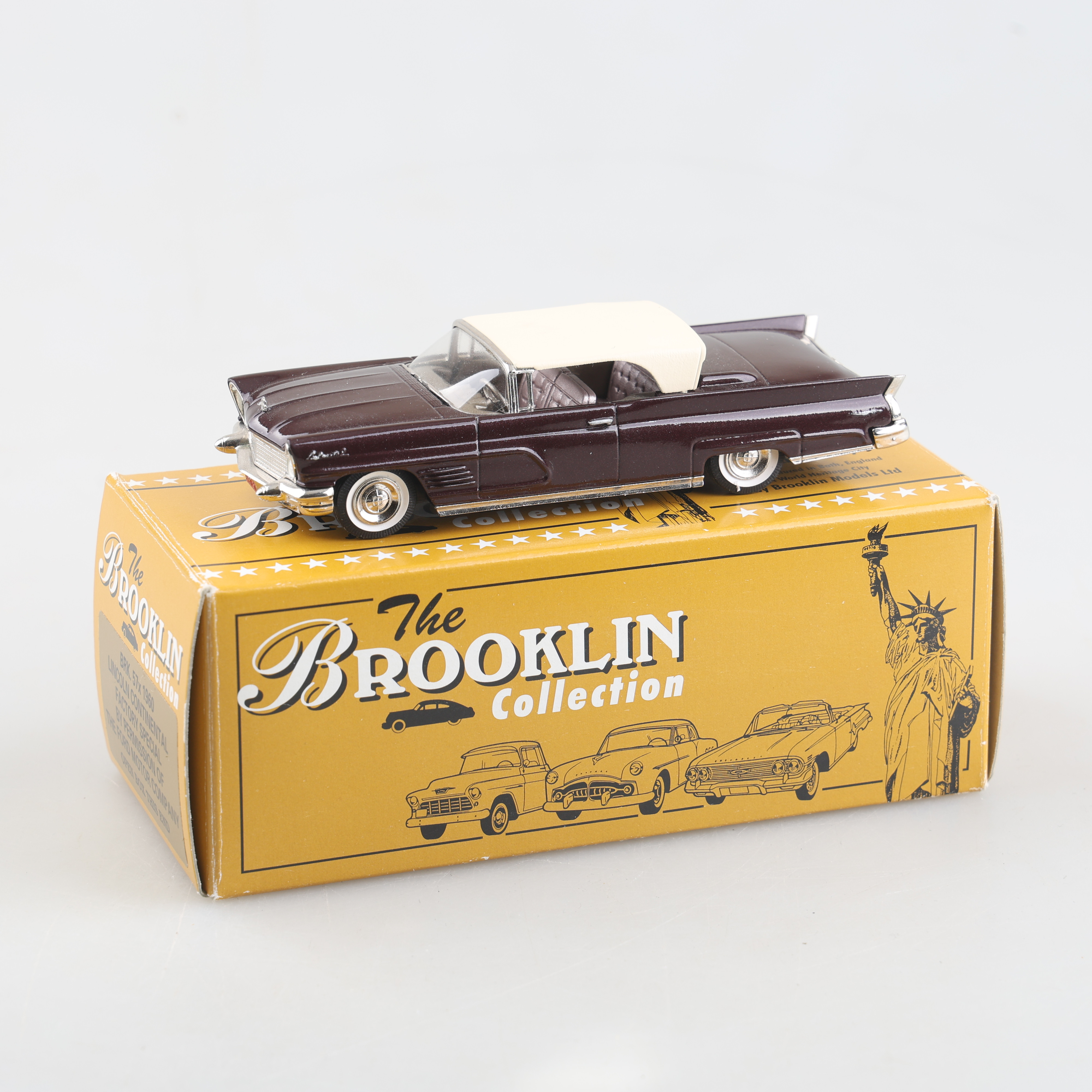 MODELLBIL, The Brooklin Collection 1960 Lincoln Continental.