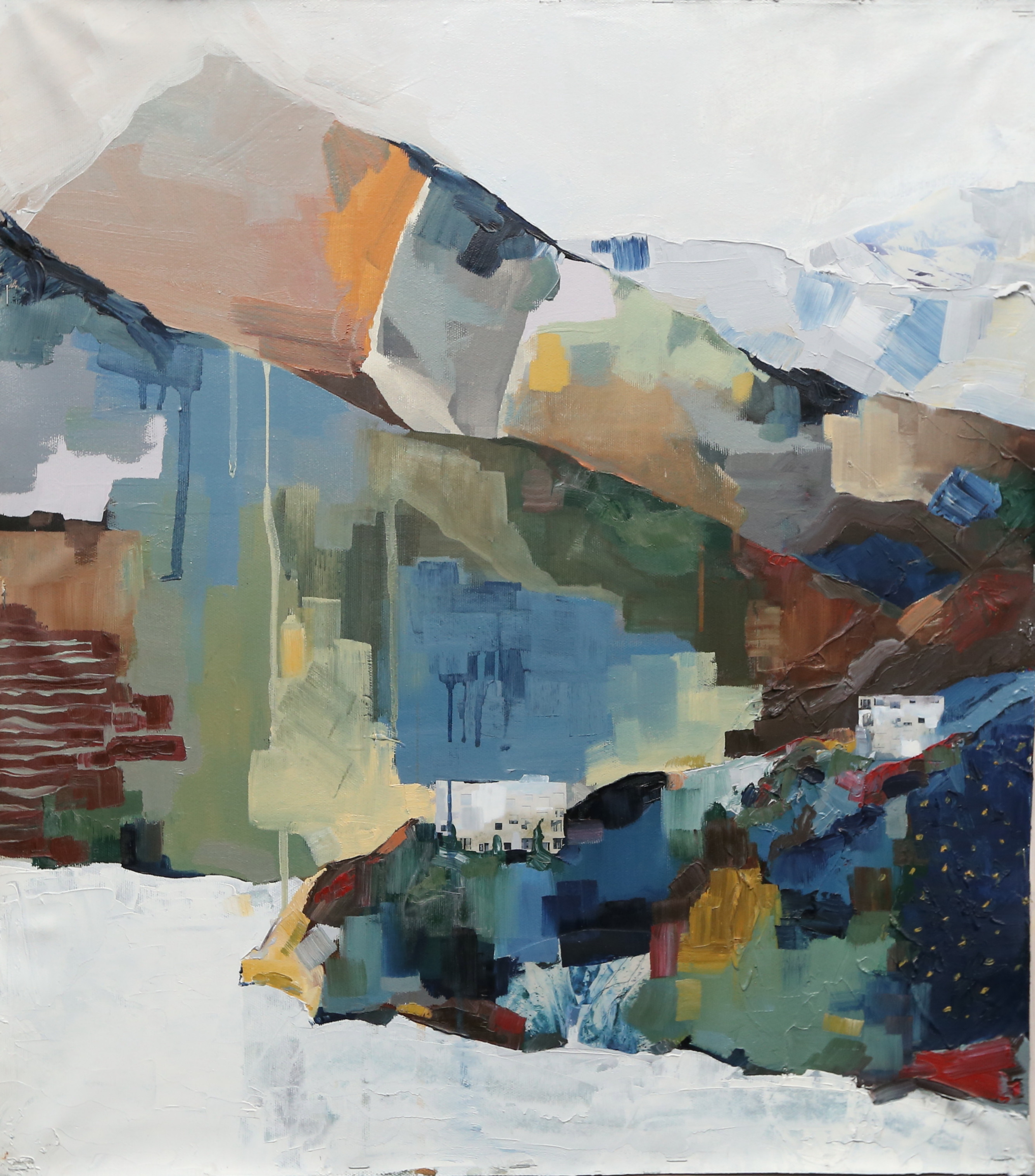 JULIUS NORD. blandteknik, signerad och daterad -14 a tergo.