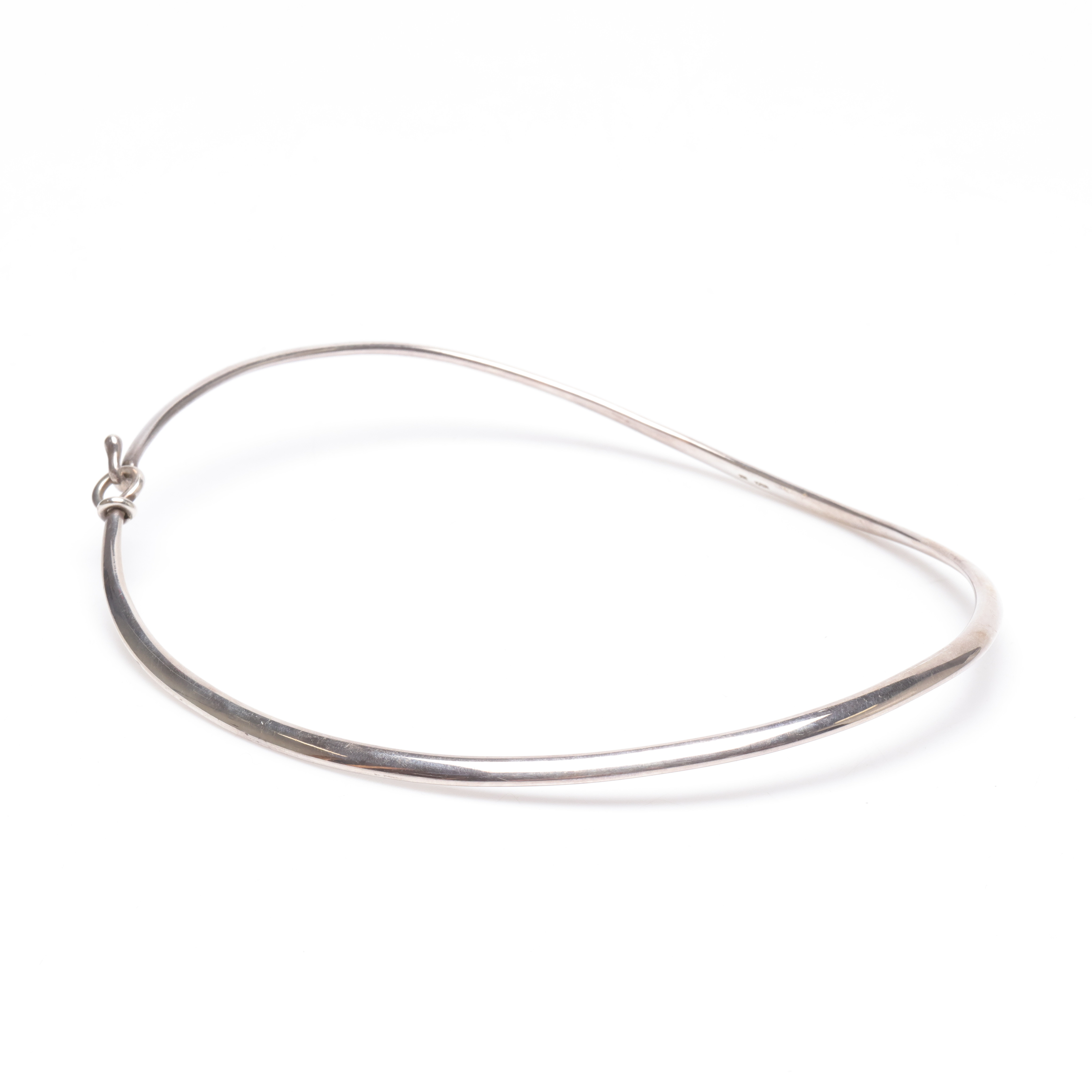 TORUN BÜLOW HÜBE. halsring, sterlingsilver, stämplad TORUN.