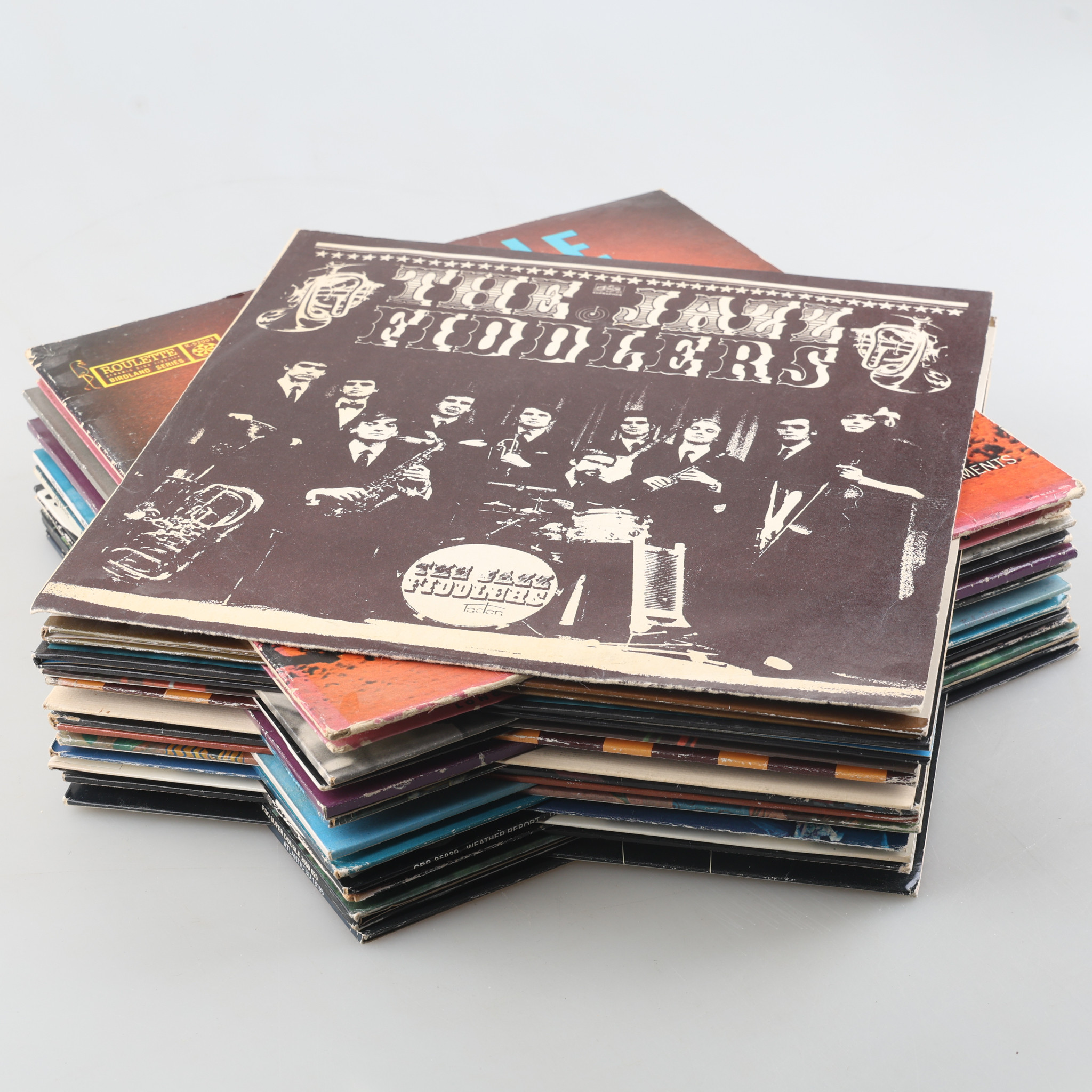 VINYLSKIVOR, 24 stycken, Jazz, Blues m.m.