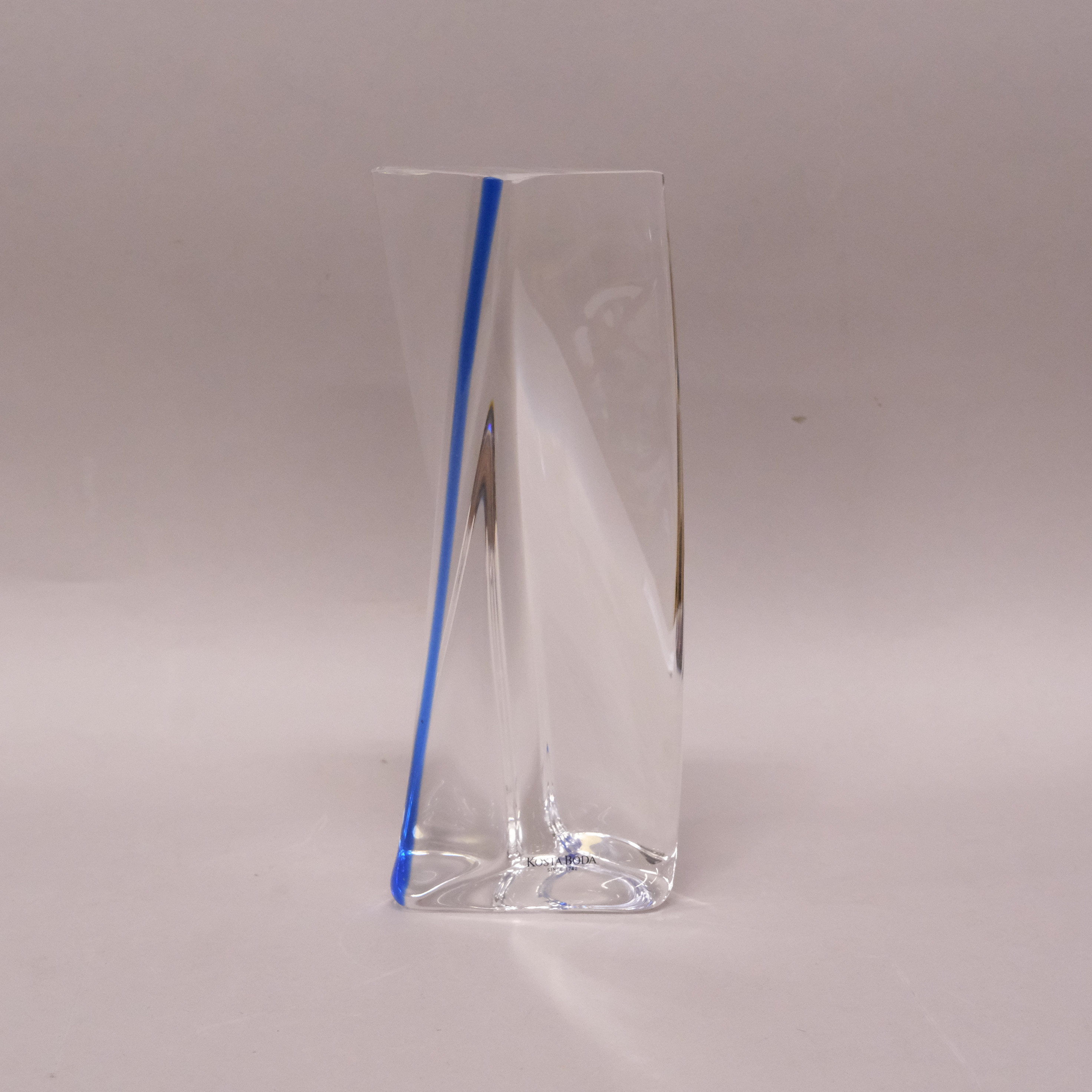 GÖRAN WÄRFF. SKULPTUR, "CONTRA", SIGNERAD, KOSTA BODA.