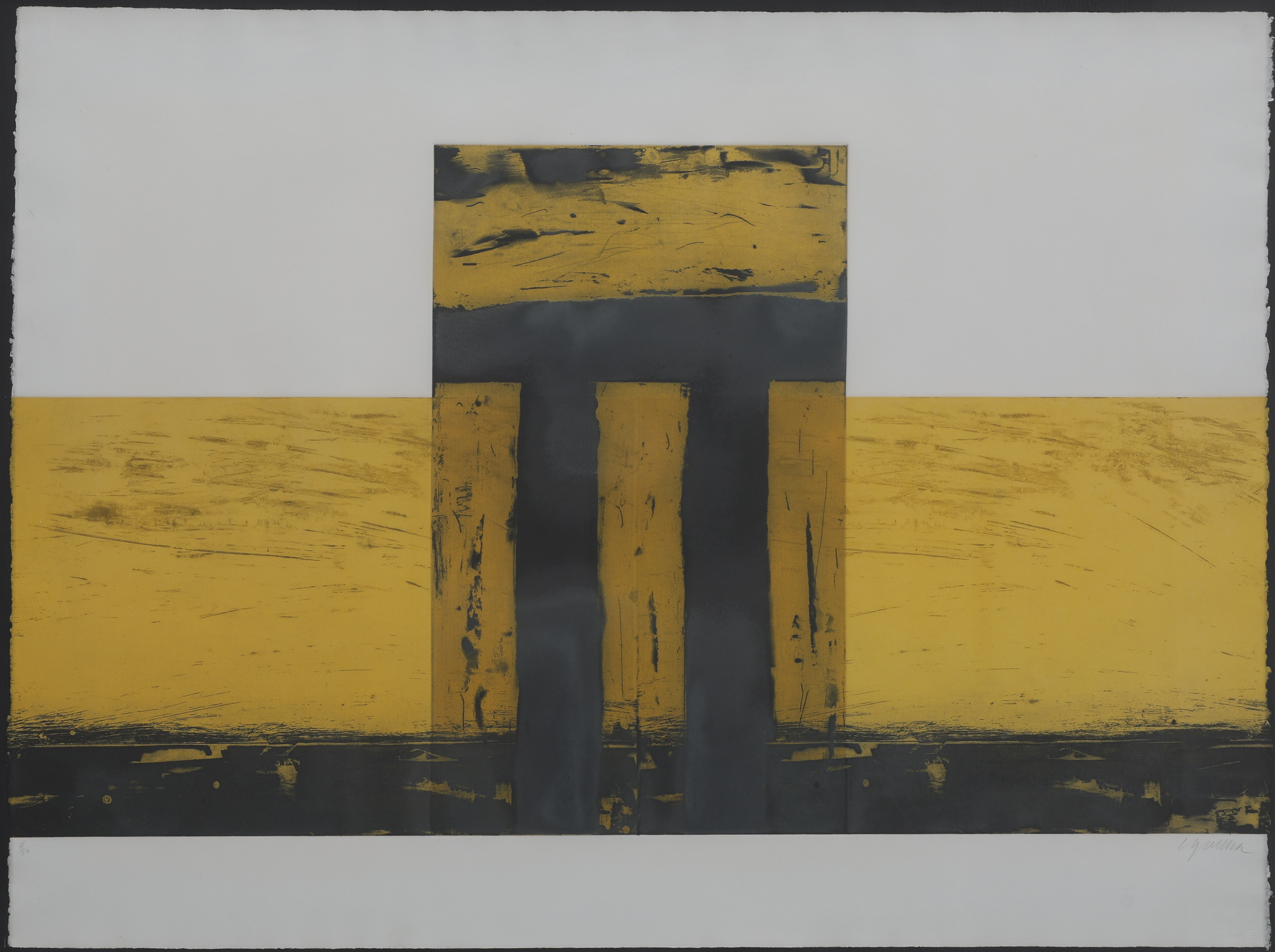 CRISTOS GIANAKOS 1934-. ETSNING, SIGNERAD OCH NUMRERAD 4/30.