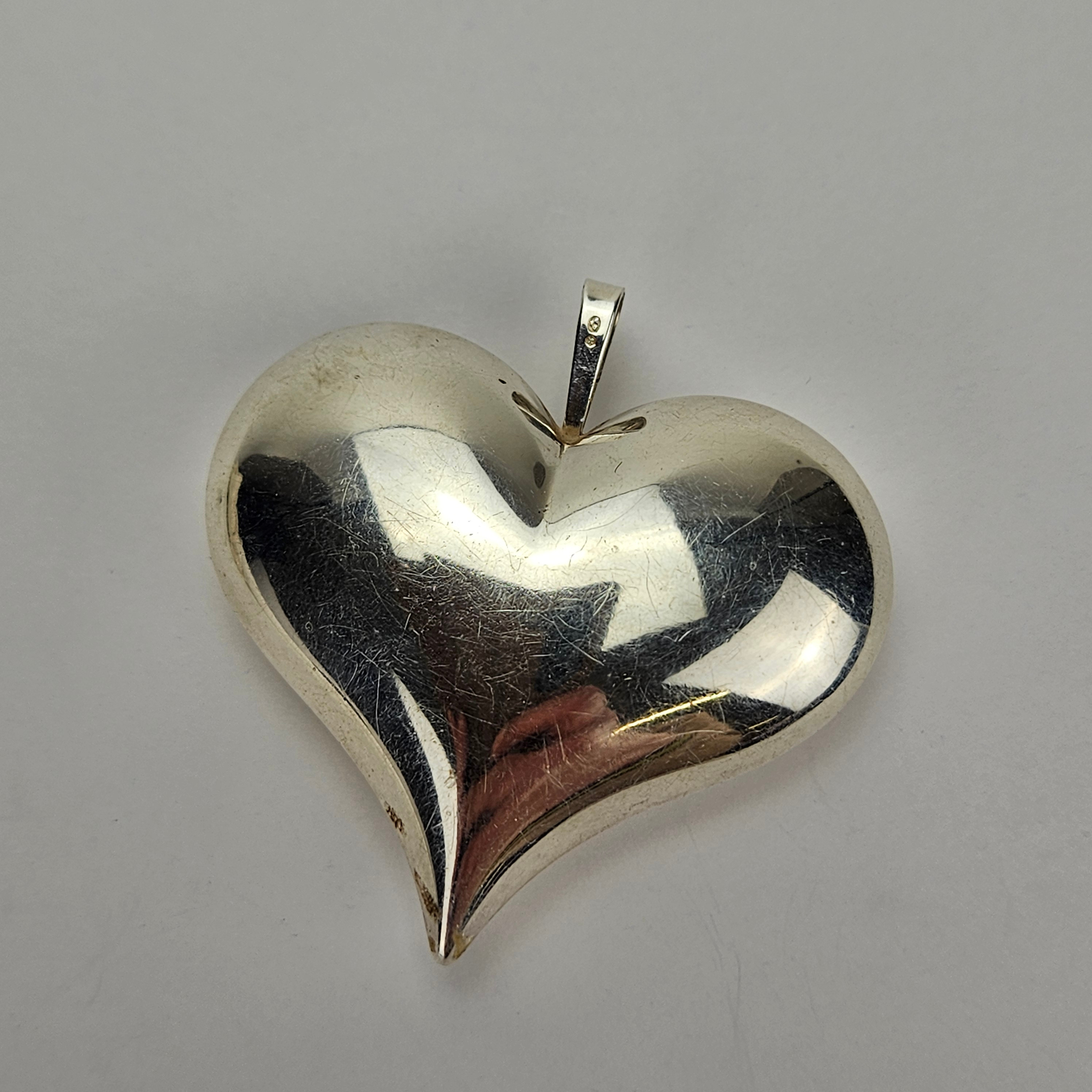 HÄNGE, silver, hjärta, Salovaara, Finland.