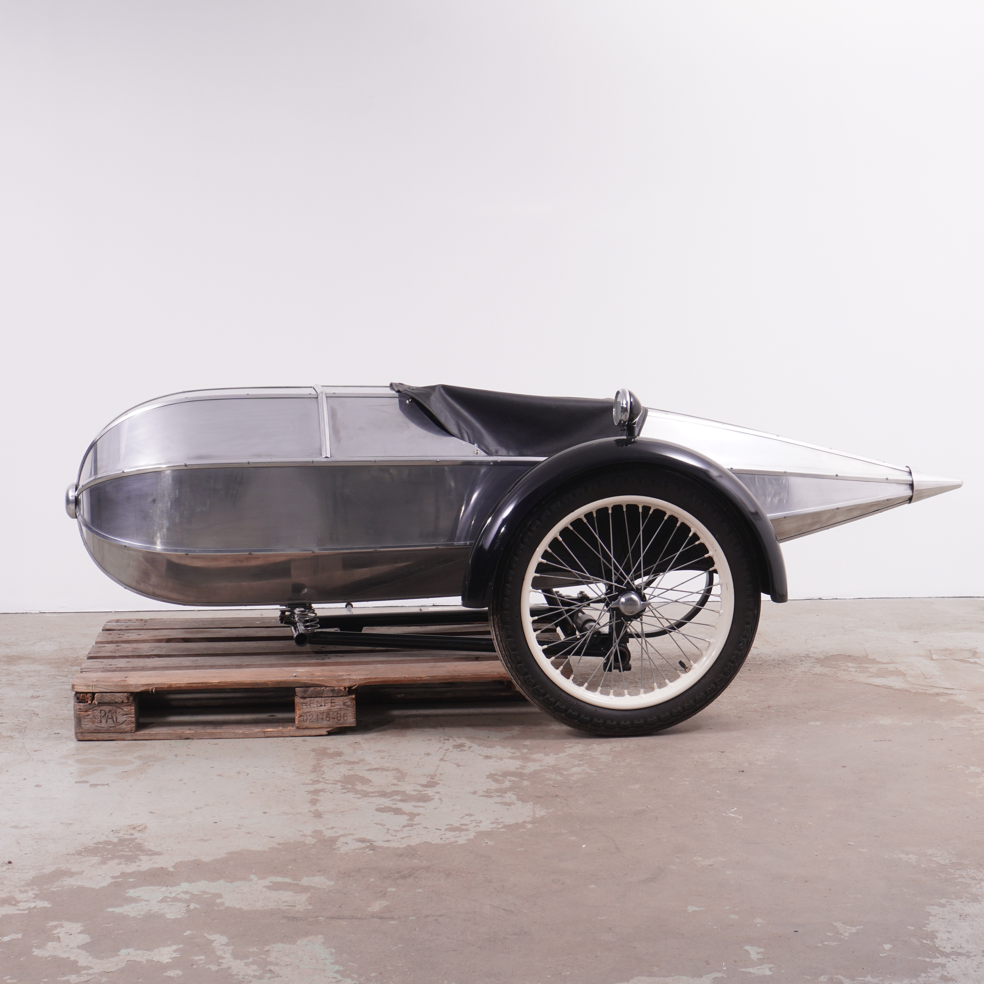 SIDOVAGN, sentida tillverkning, 1920-talsmodell.