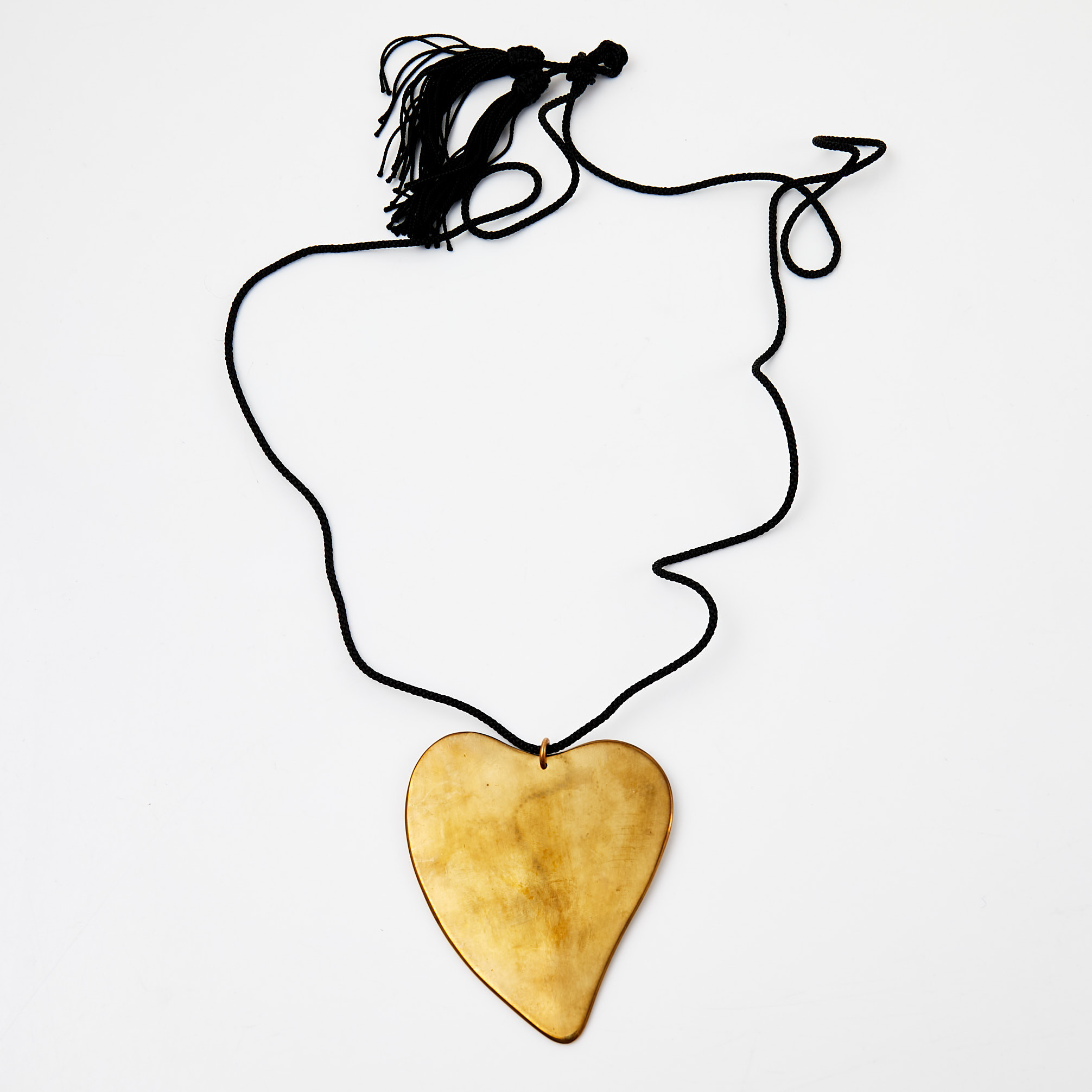 YVES SAINT LAURENT, halsband, "Museum Marrakech Brass Heart".
