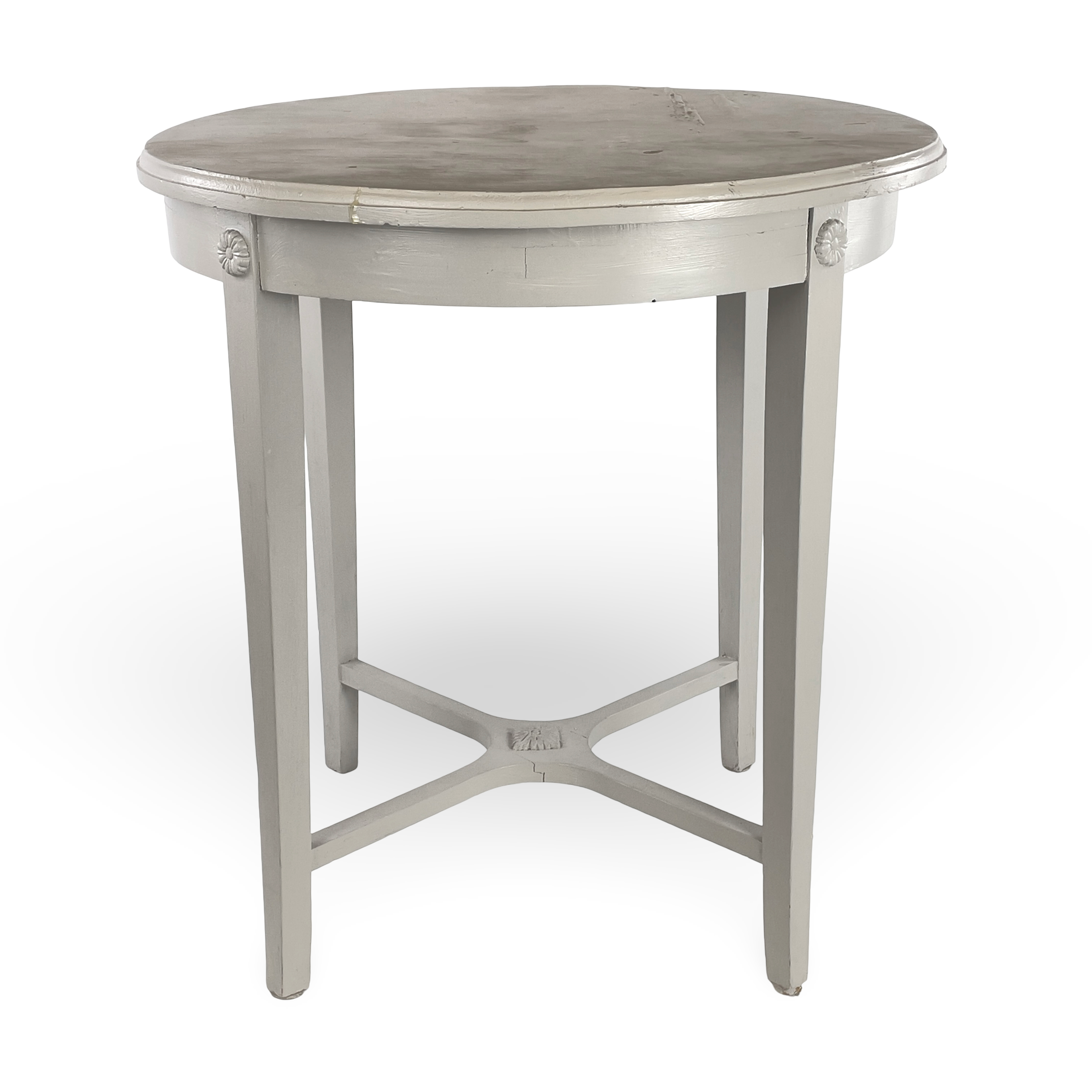 SALONGSBORD. Gustaviansk stil, bemålat trä, 1900-tal.