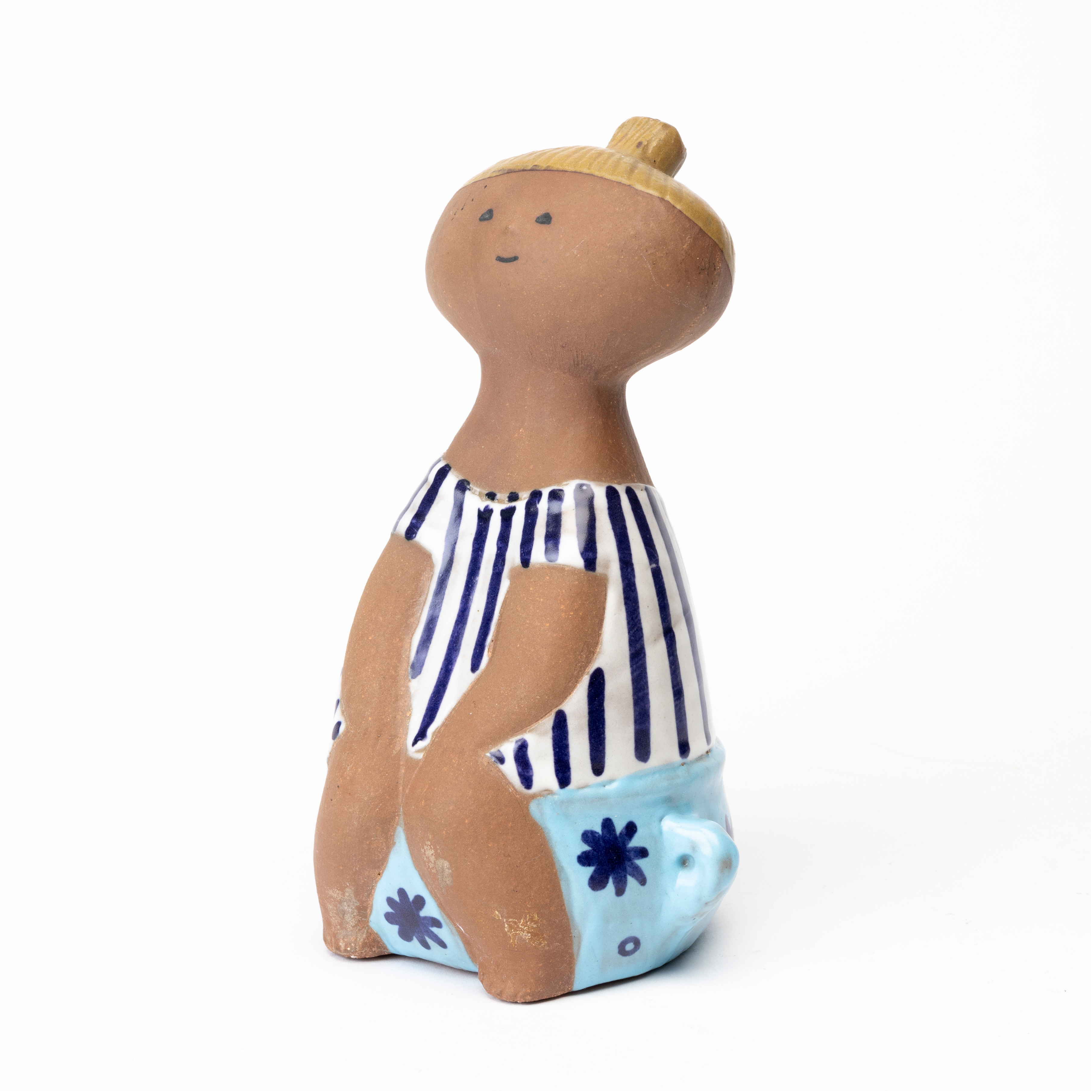 LISA LARSON. Figurin, "Lotta", stengods, Gustavsberg.