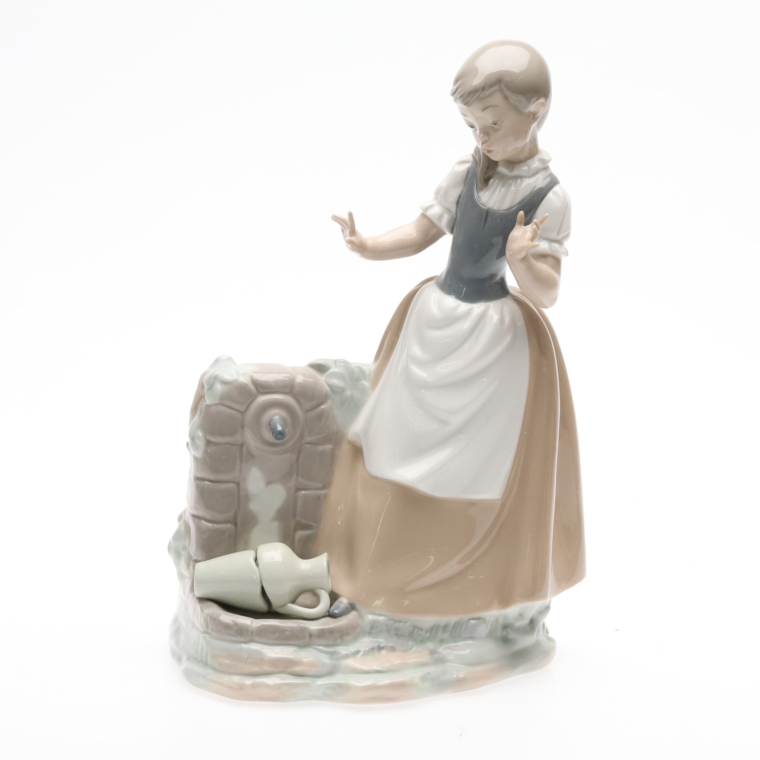 FIGURIN. Porslin, NAO by LLADRO, Spanien.