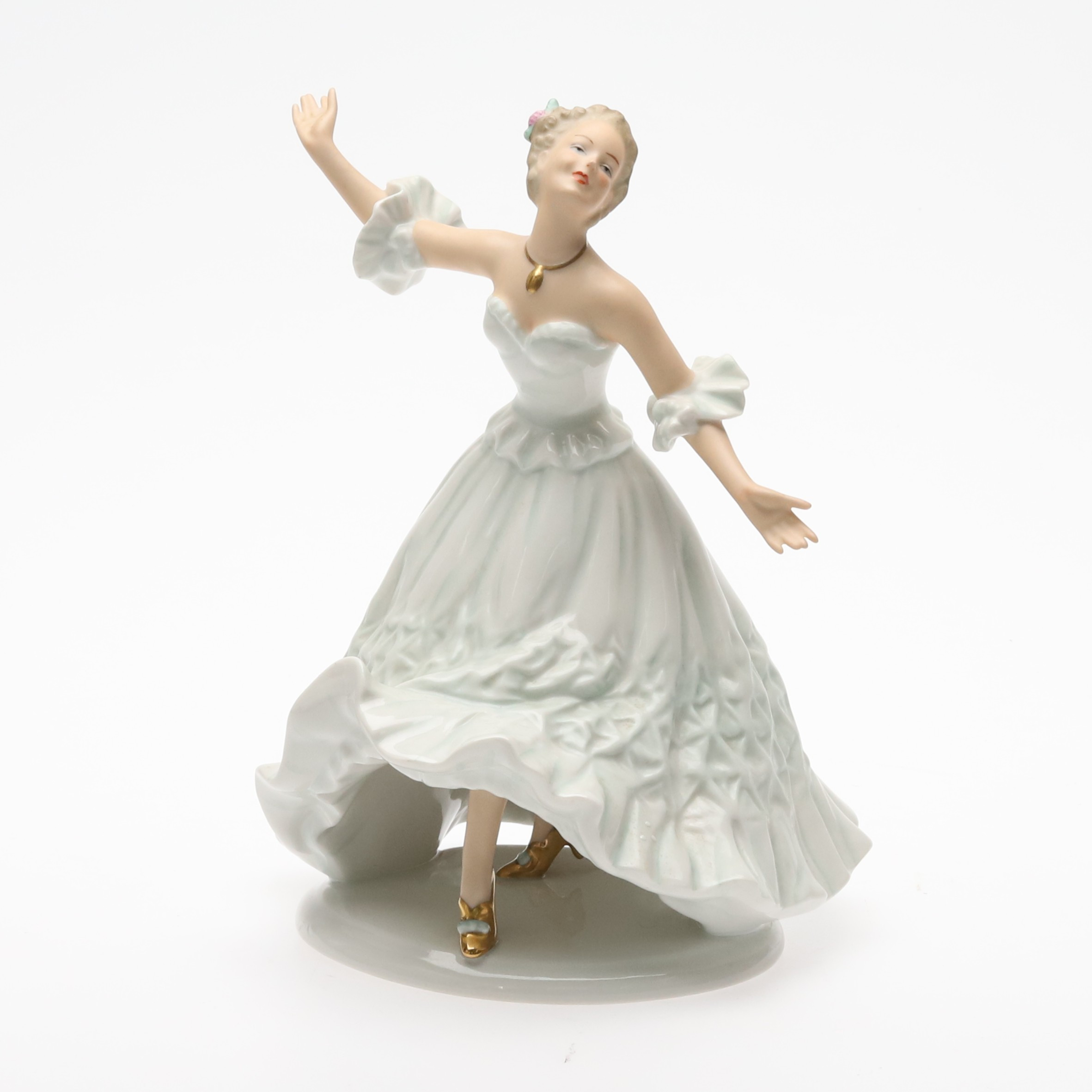 FIGURIN, "Dansande kvinna", Wallendorf, Tyskland.