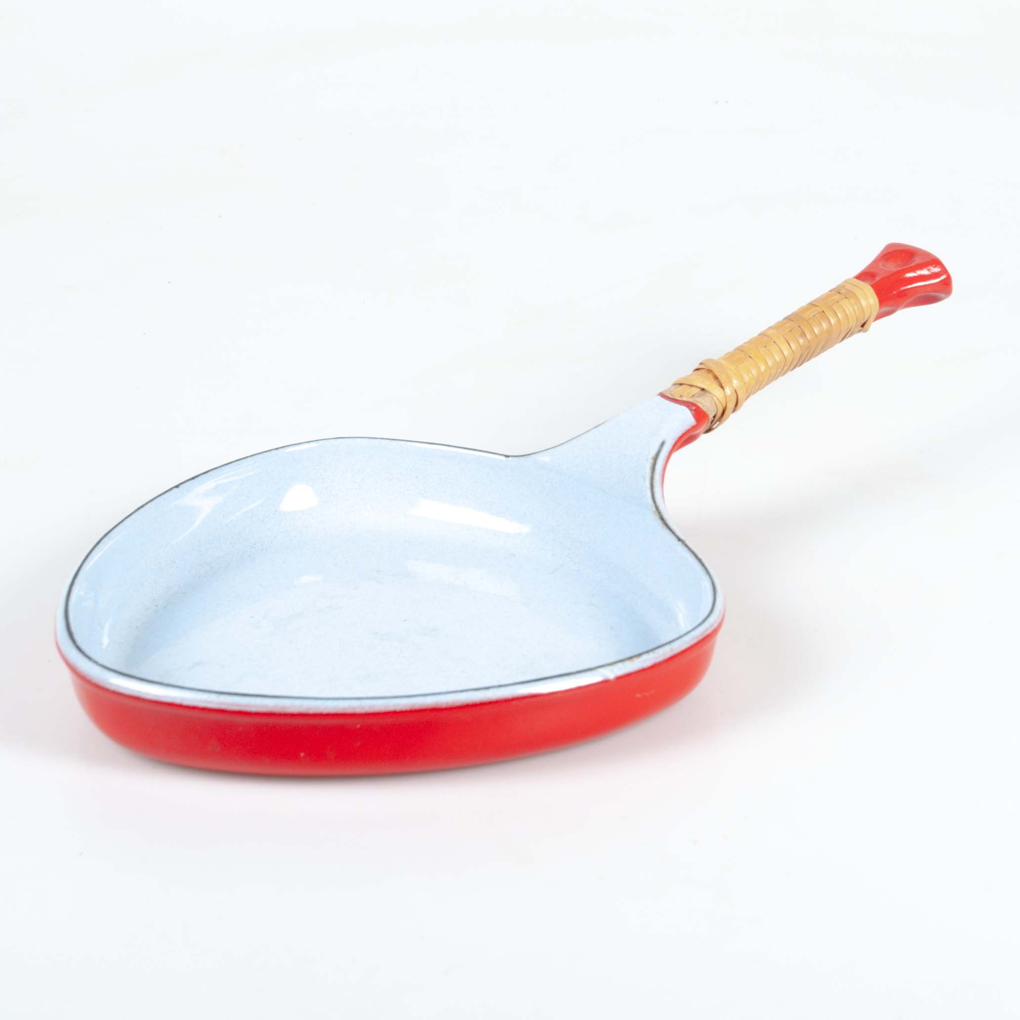 JENS HARALD QUISTGAARD. Stekpanna, gjutjärn/emalj/rotting.