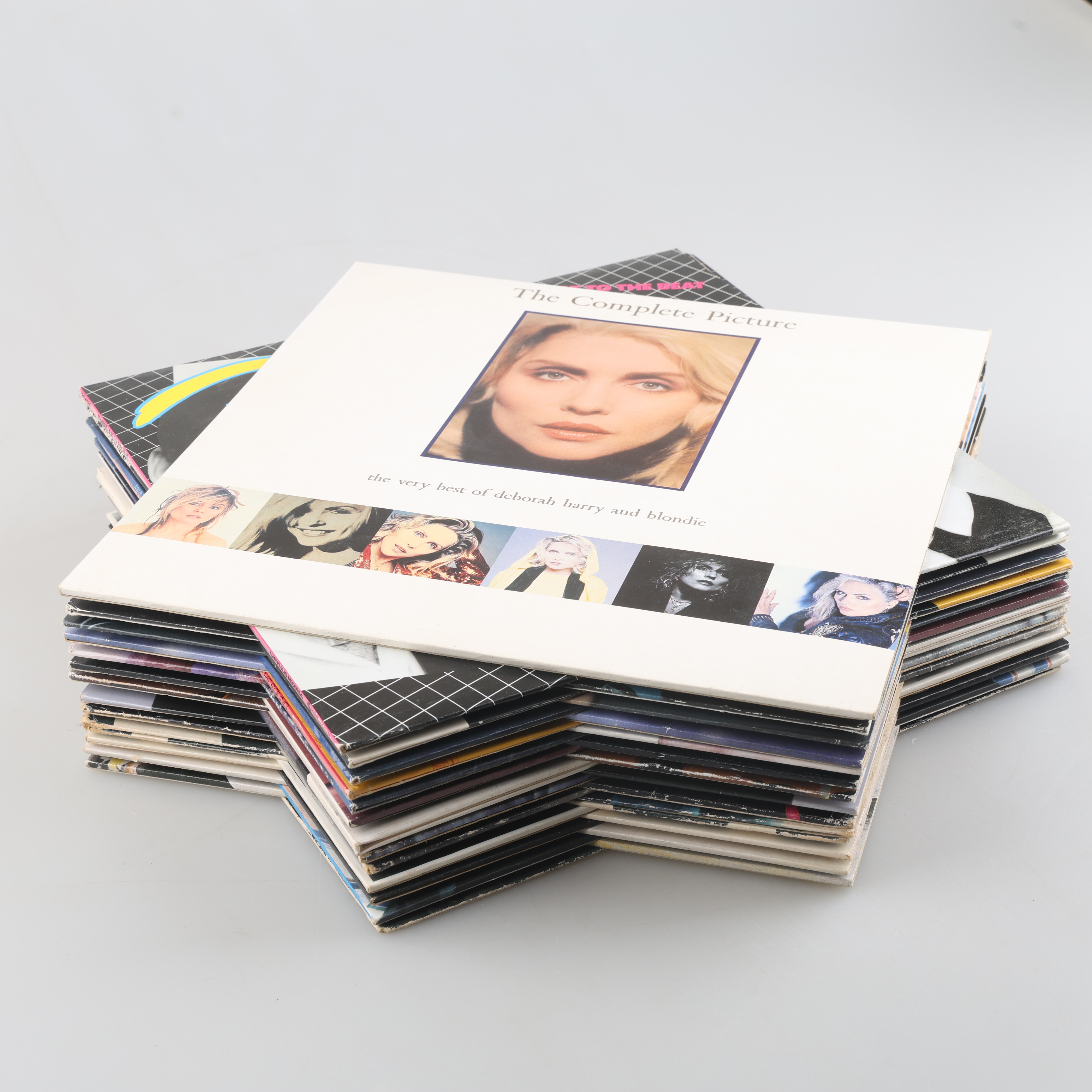 VINYLSKIVOR, 26 stycken, Electronic rock, bl.a Blondie.