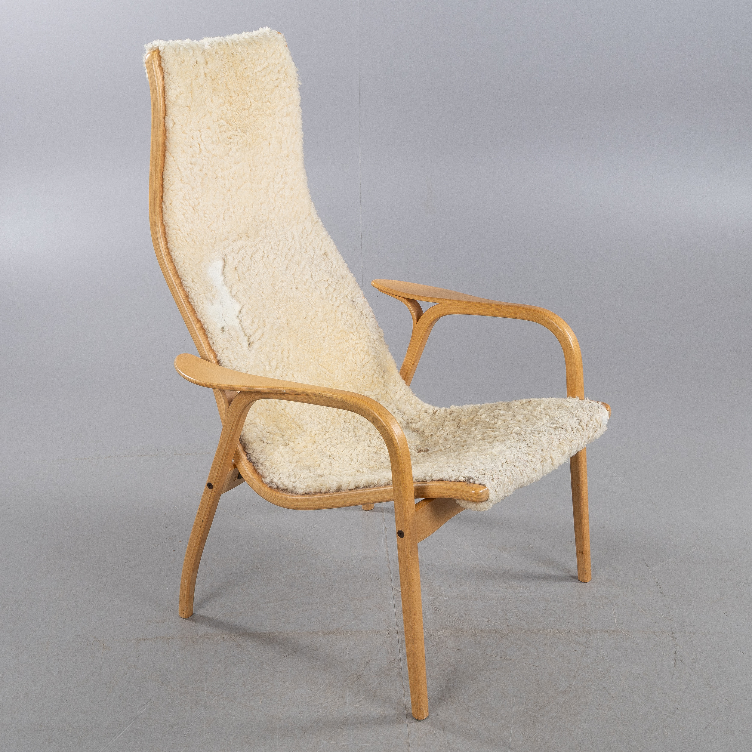 YNGVE EKSTRÖM. Fåtölj, "Lamino", Swedese.