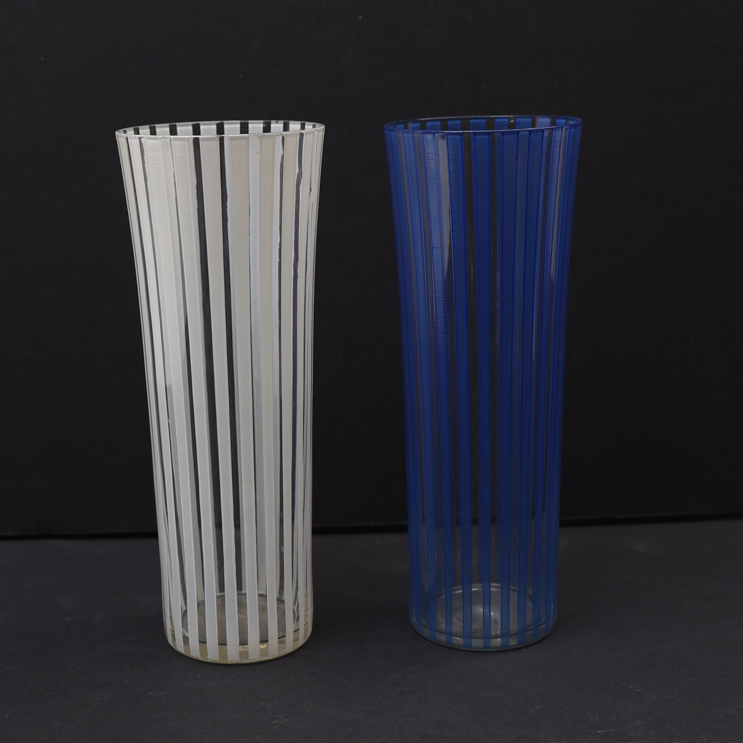 BENGT ORUP. Saftglas 2st, "Strikt" Johansfors.