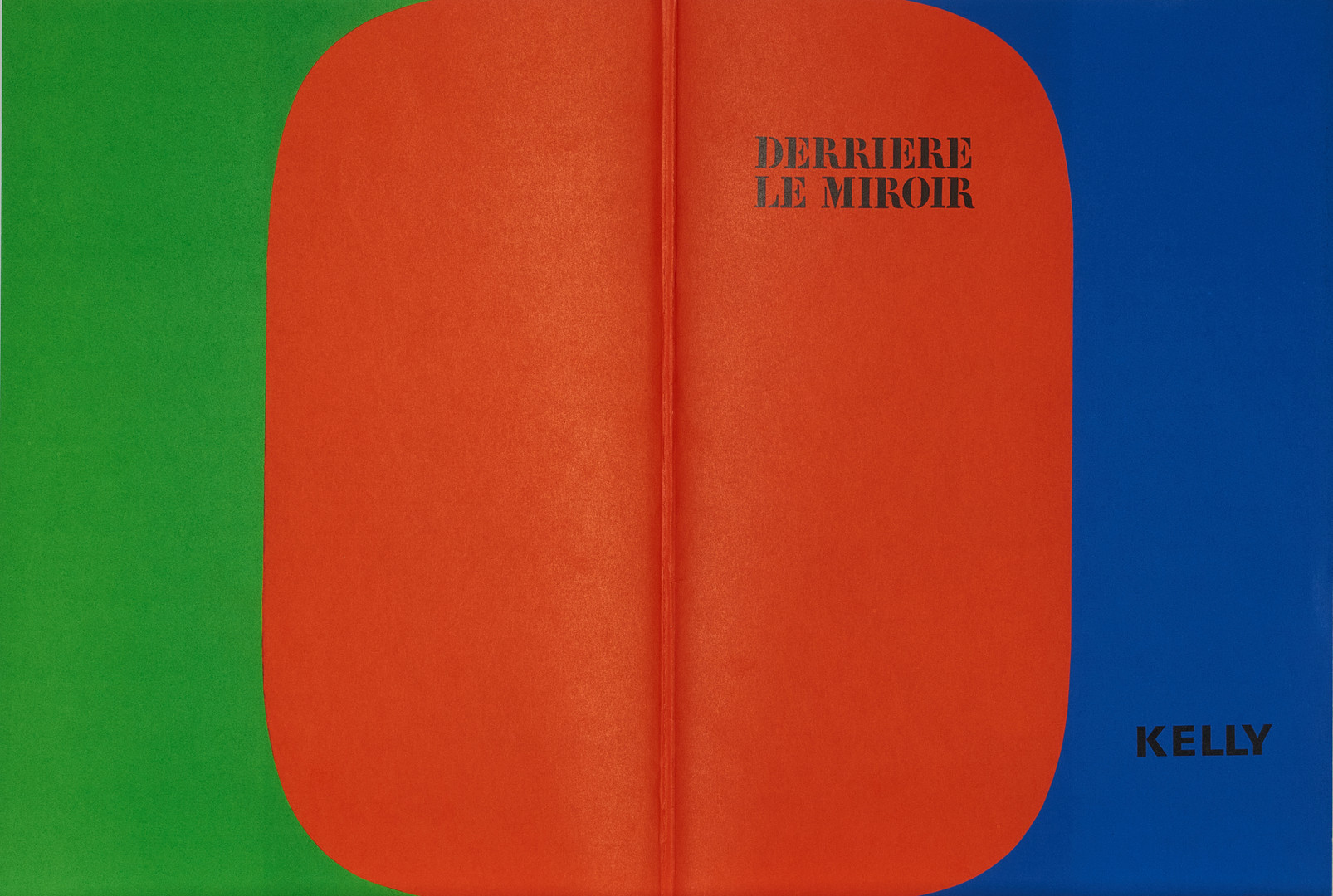 ELLSWORTH KELLY (1923-2015), Derrière le miroir, nr 149, 1964, 4 originallitografier i färg.