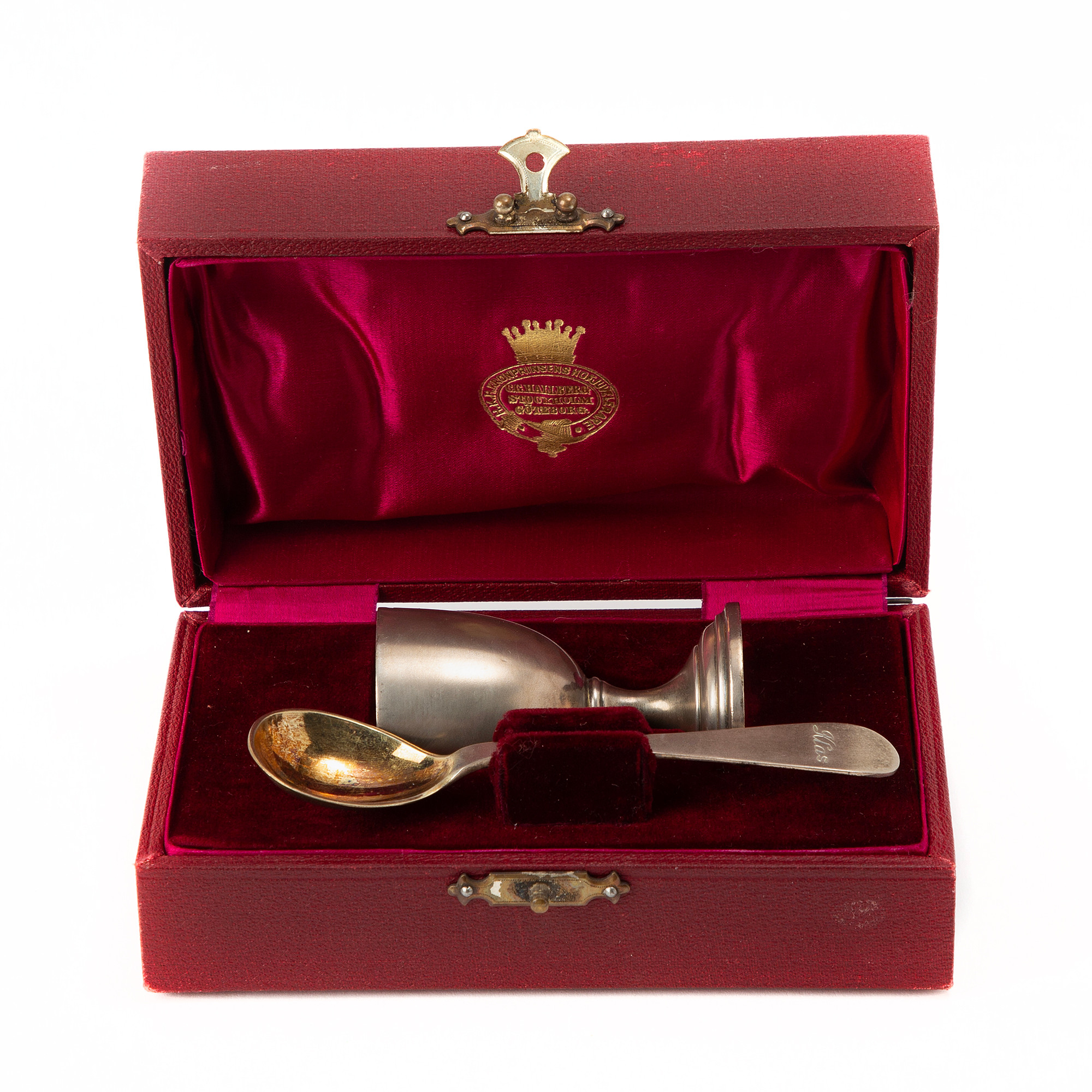 DOPSET, silver, CG Hallberg, Stockholm, 1925.
