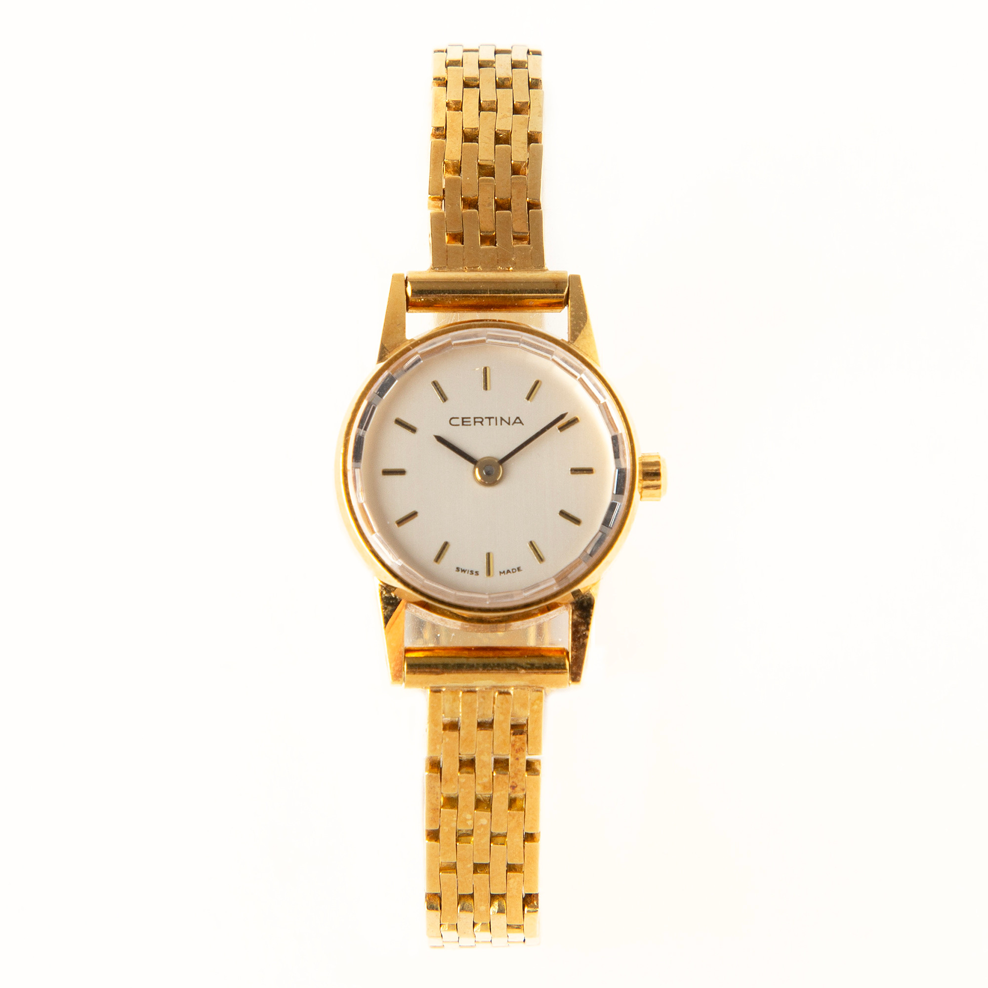 CERTINA, armbandsur, 19 mm, 18K guld, 1900-tal.