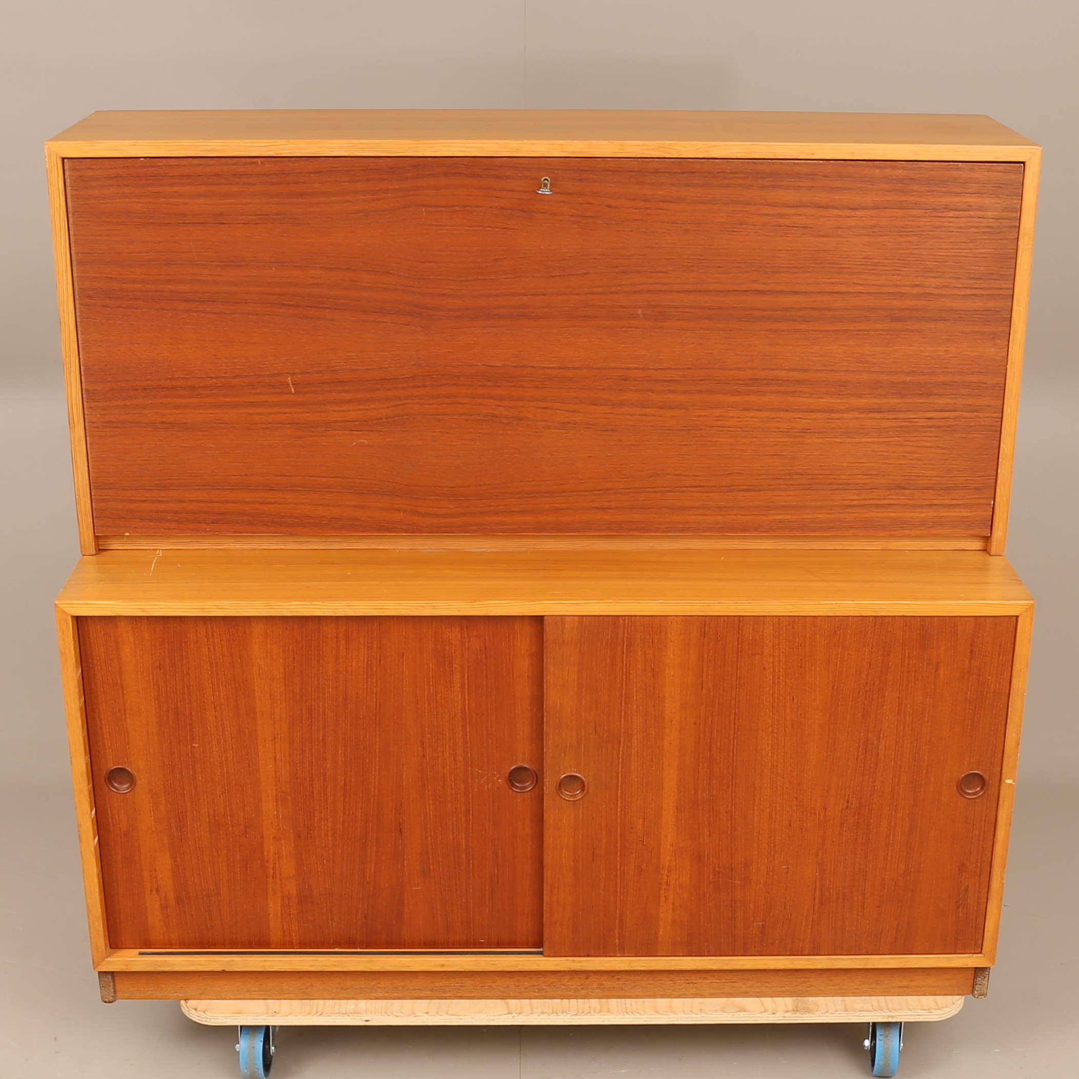 BÖRGE MOGENSEN. BOKHYLLA, trä, "Öresund", Karl Andersson & Söner, 1960-tal.