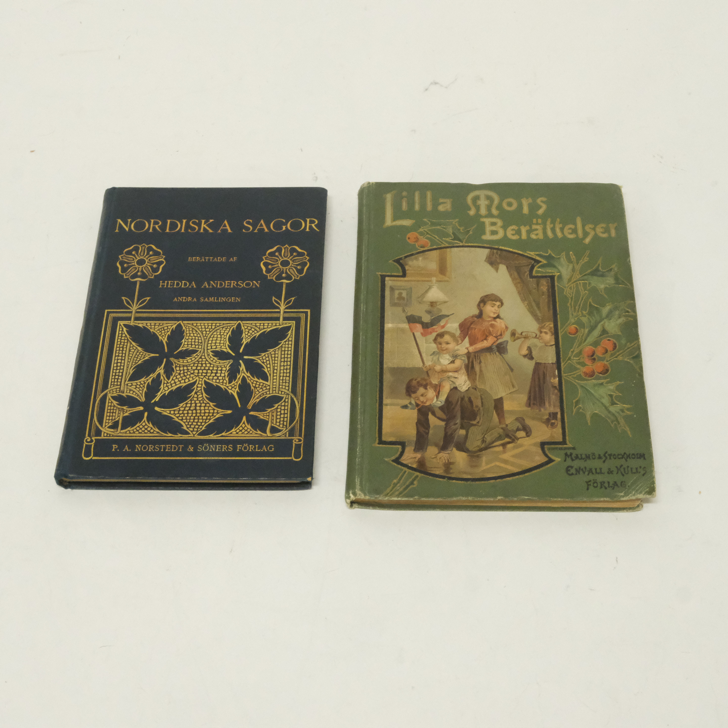 TVÅ BÖCKER, SAGOR, 1800-TAL.