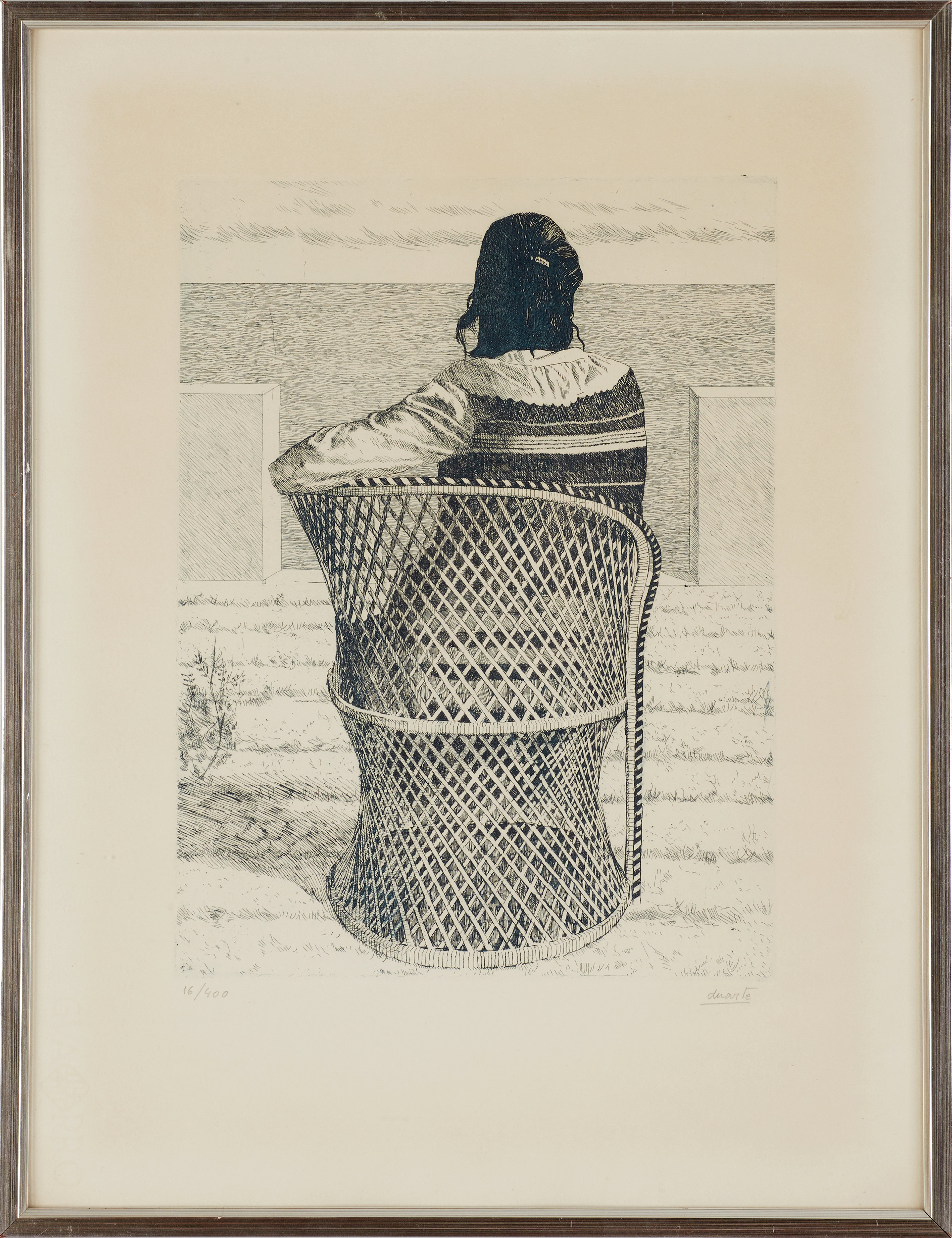 JOSE DUARTE (1928-2017). Figurstudier (3 st), signerade och numrerade 16/400, etsningar.