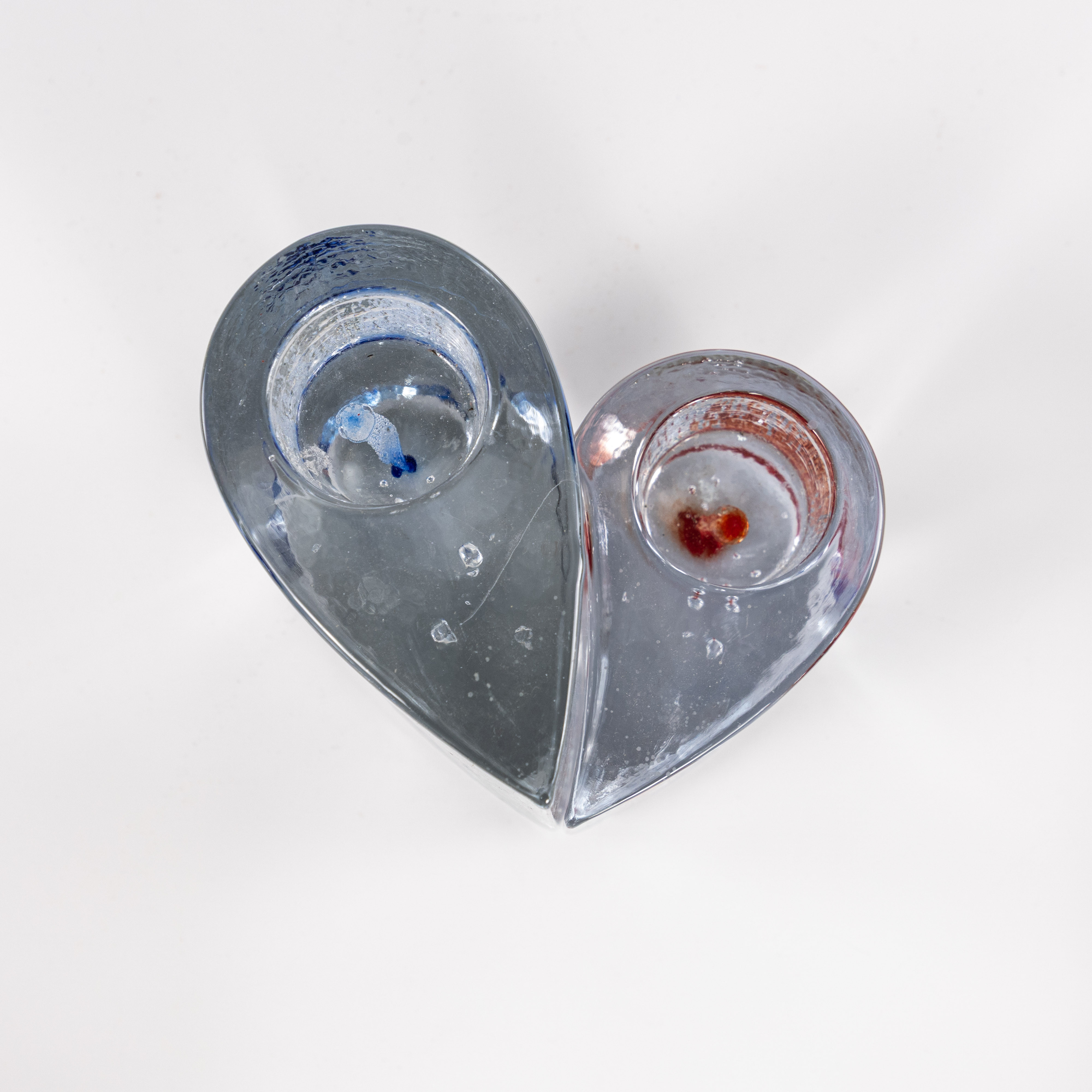 KJELL ENGMAN, ljuslyktor, 2 st, Kosta Boda.