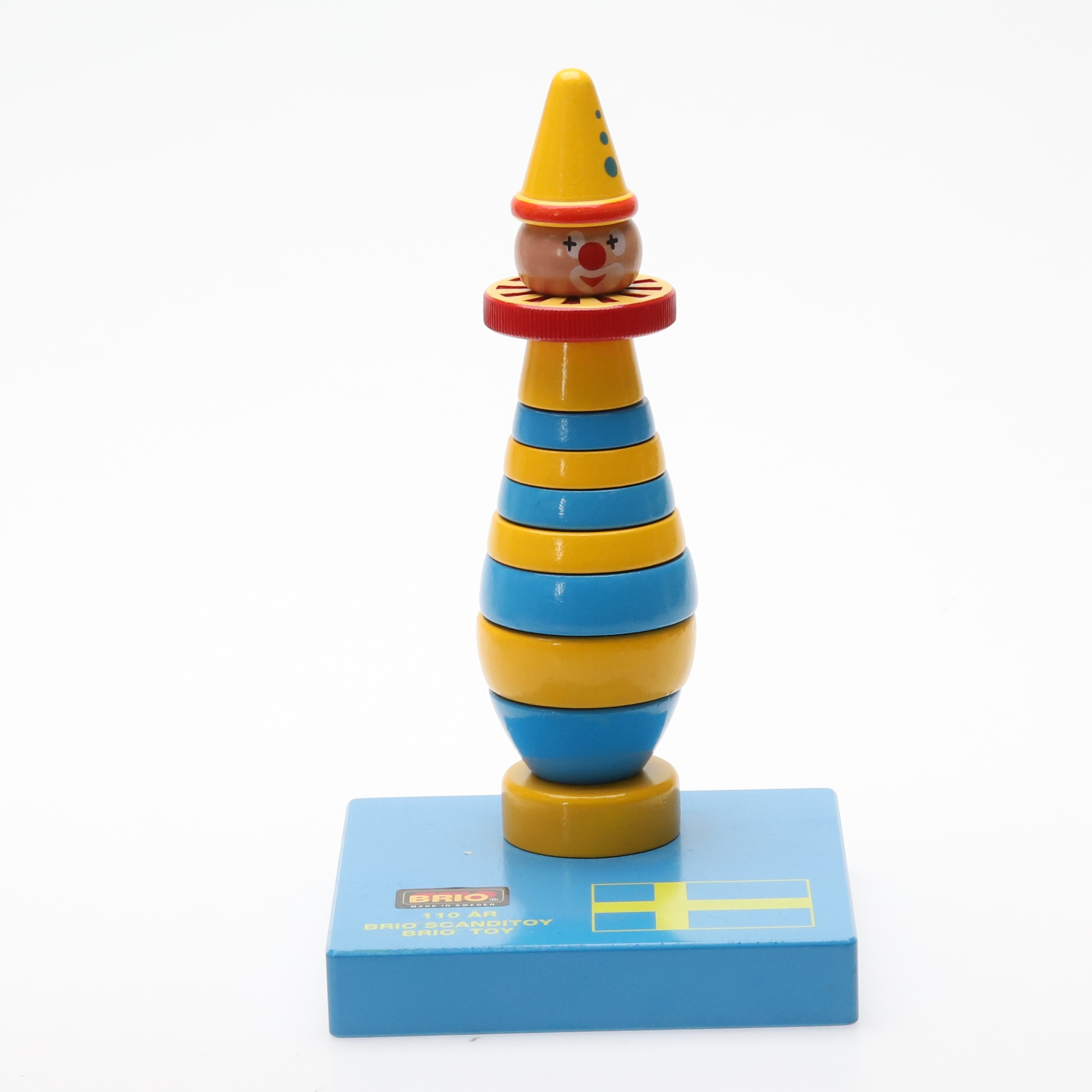 BRIO. Trä. Plockfigur 110 år. Limiterad jubileumsmodell, upplaga 288/500.