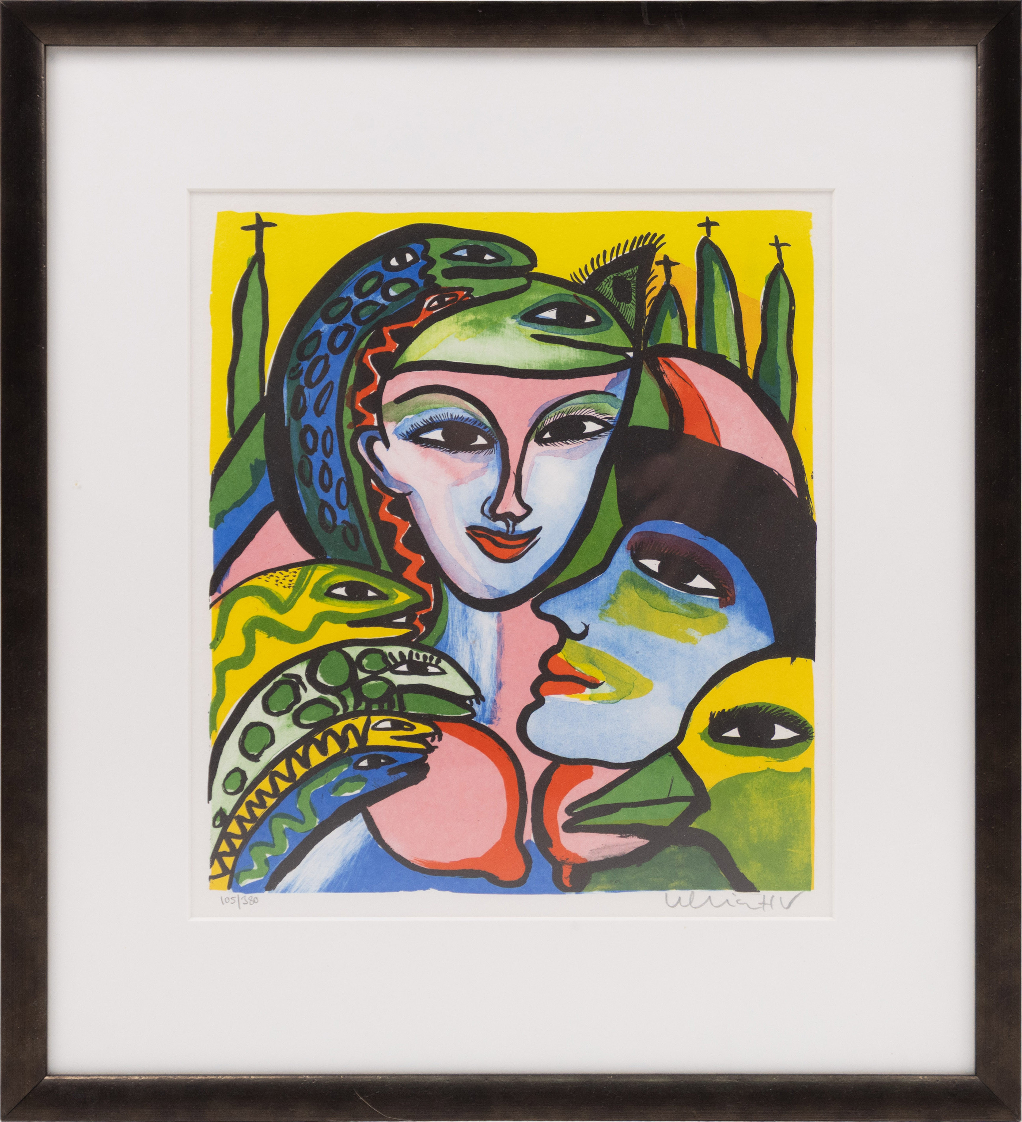 ULRICA HYDMAN-VALLIEN. Litografi, signerad, 105/380.