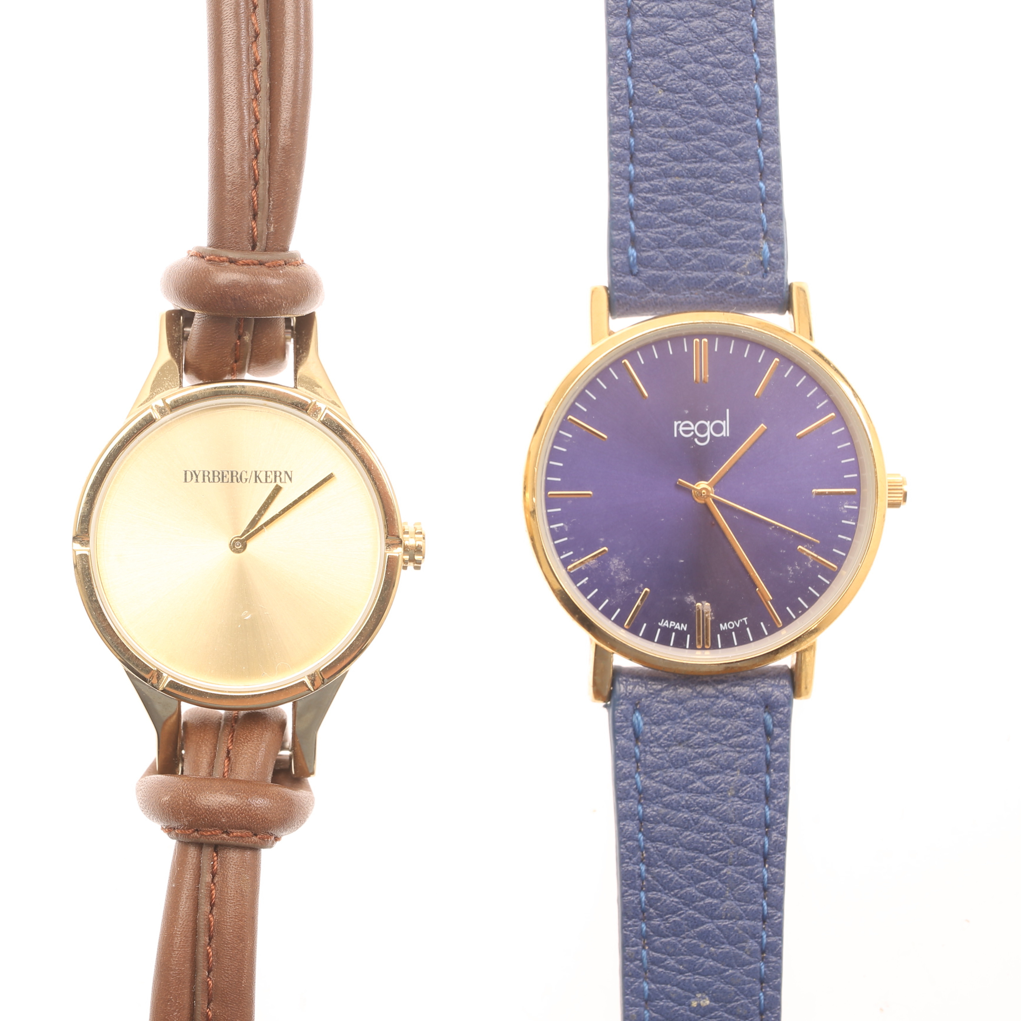 ARMBANDSUR, 2 stycken, nutida.