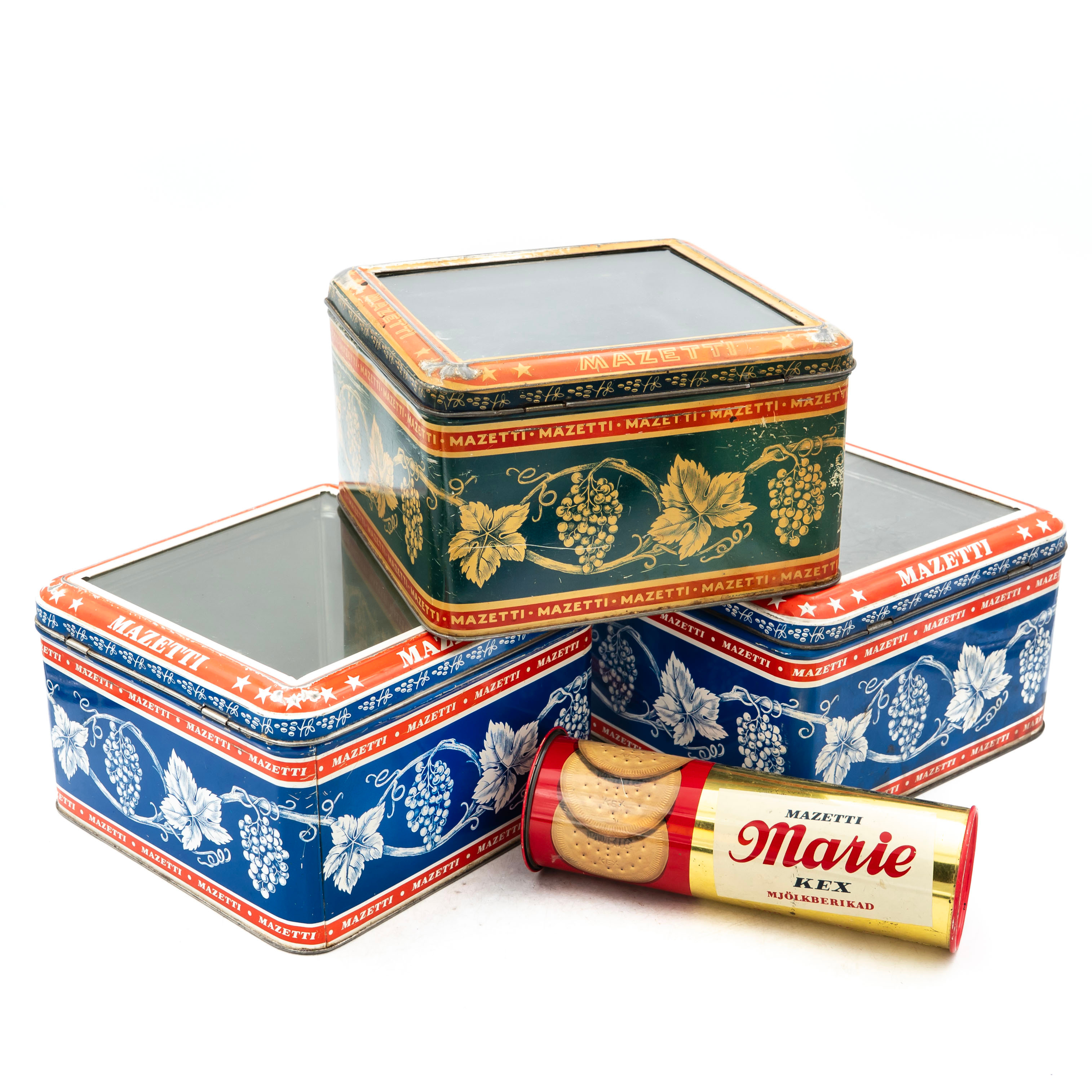 SAMLING MAZZETTI BURKAR (4delar).
