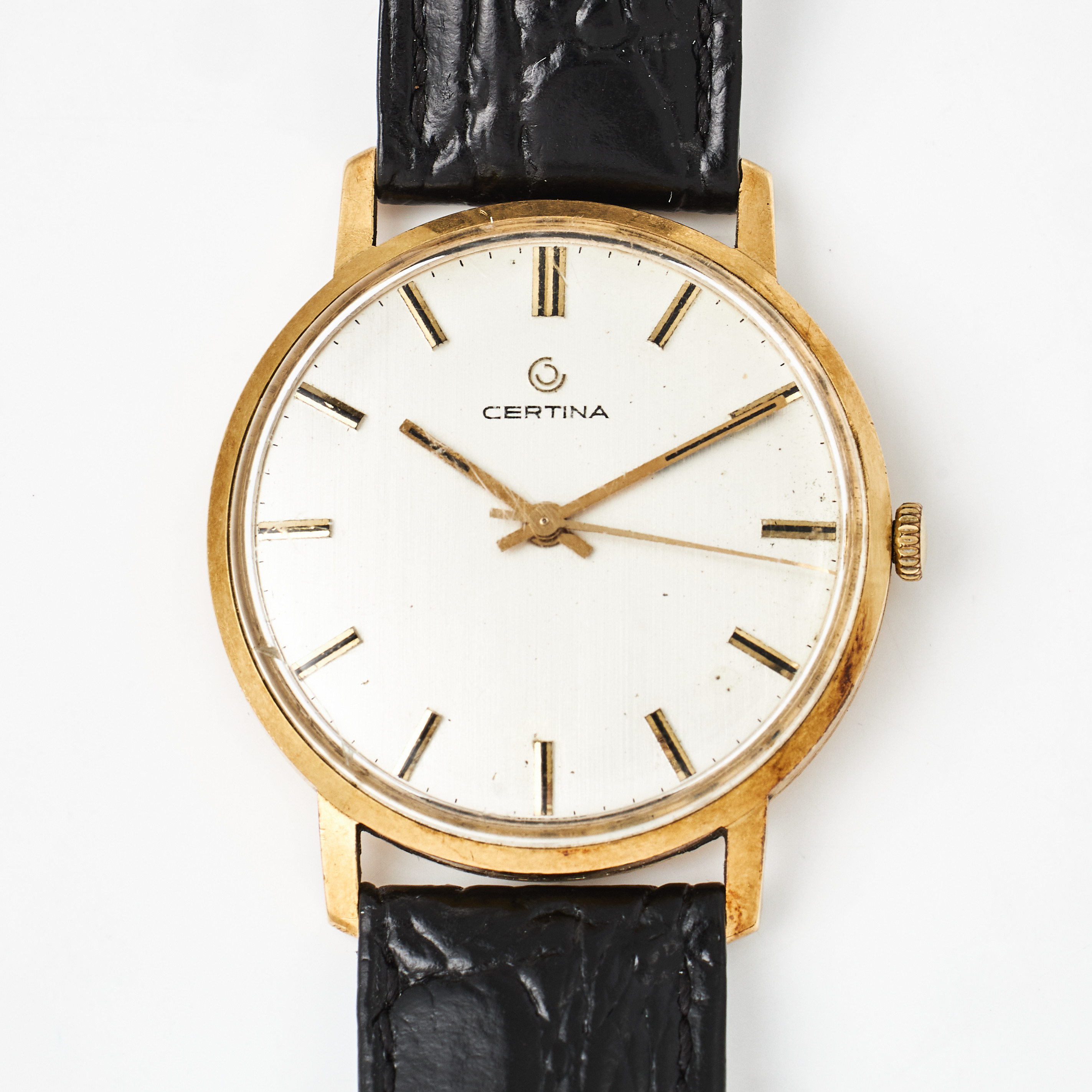 CERTINA, armbandsur, 34 mm, 18K guld, ca 1975.